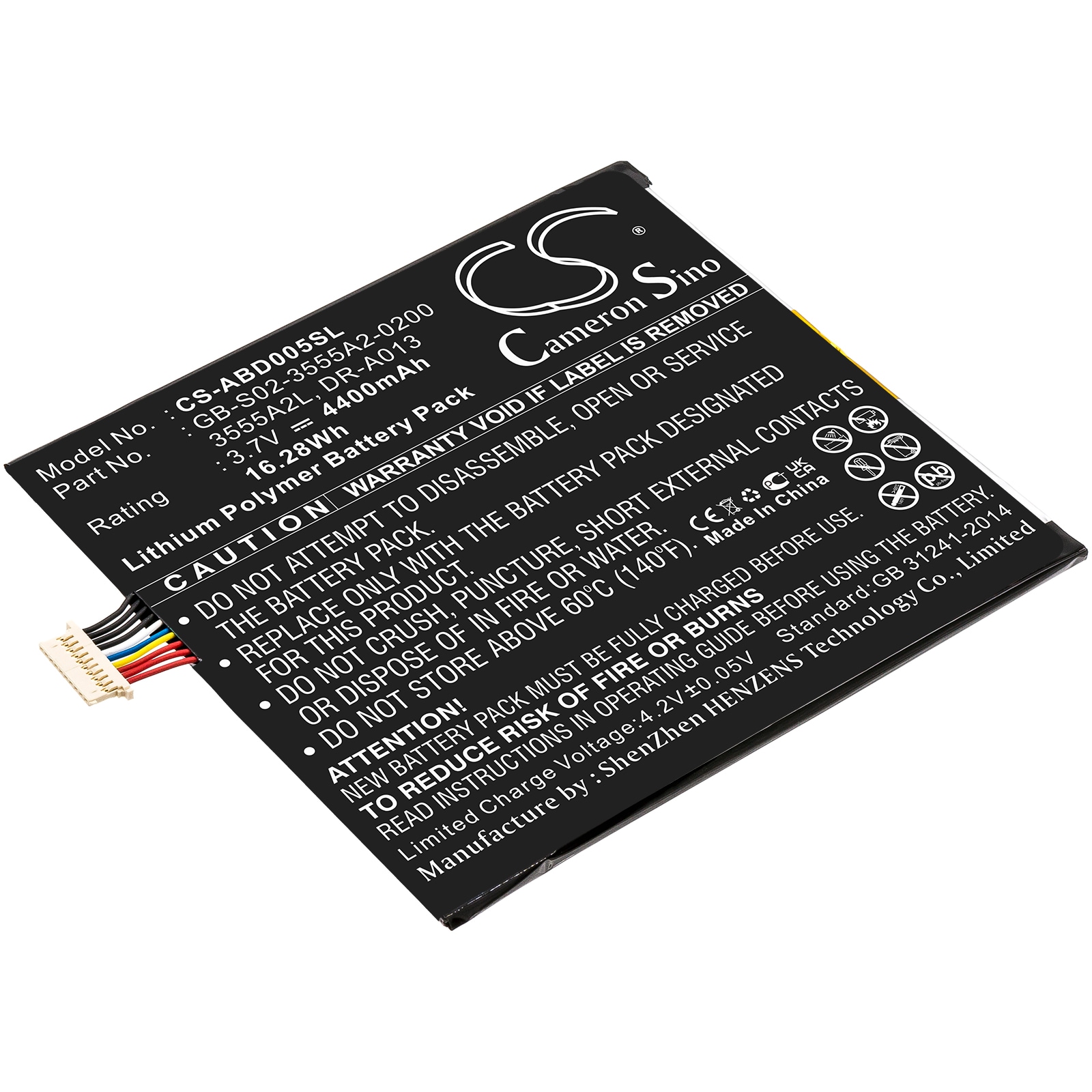 Batteri til tablet til Amazon kindle Fire, D01400
