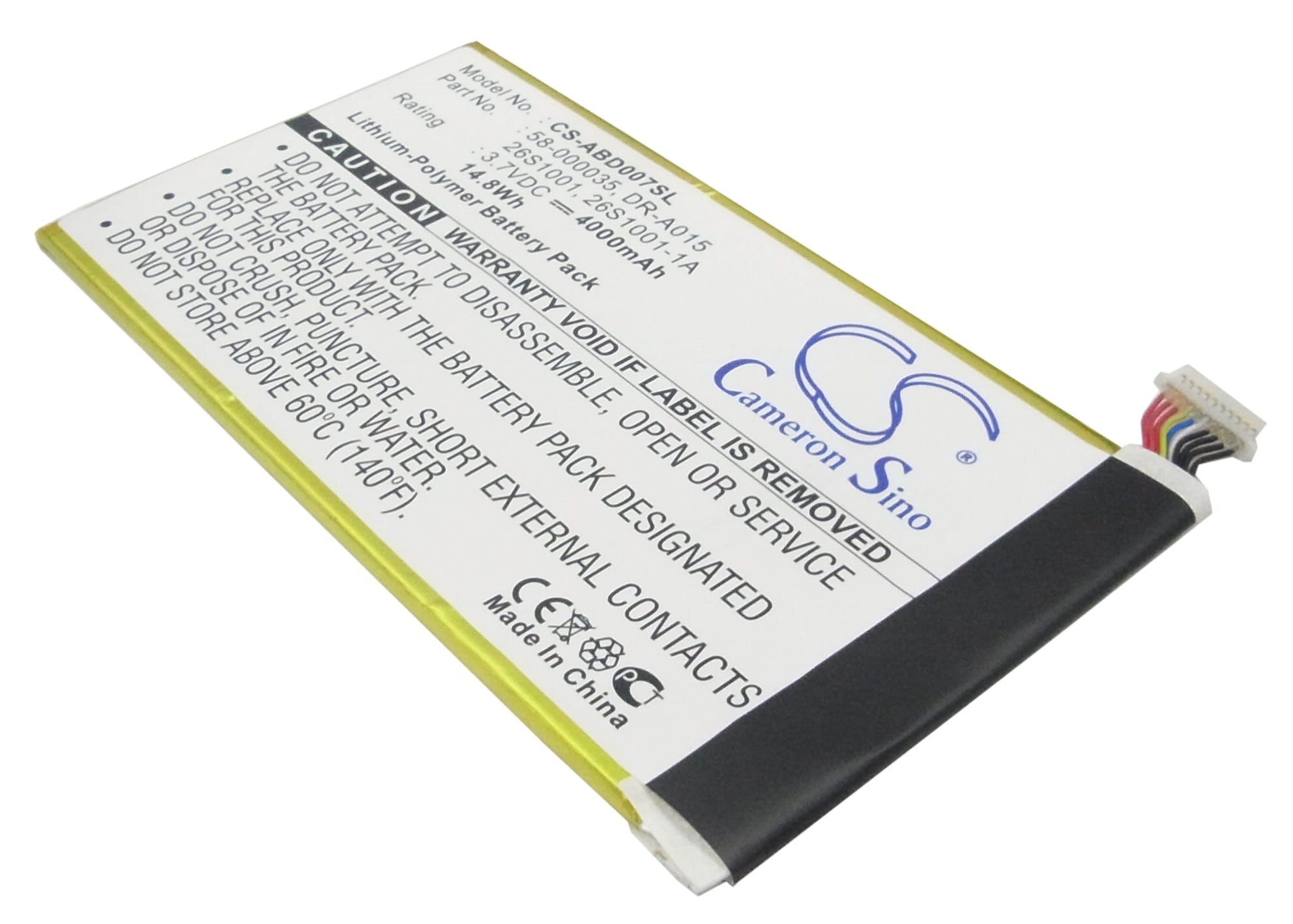 Batteri til tablet til Amazon Kindle Fire HD, Kindle Fire 7", X43Z60 og andre.