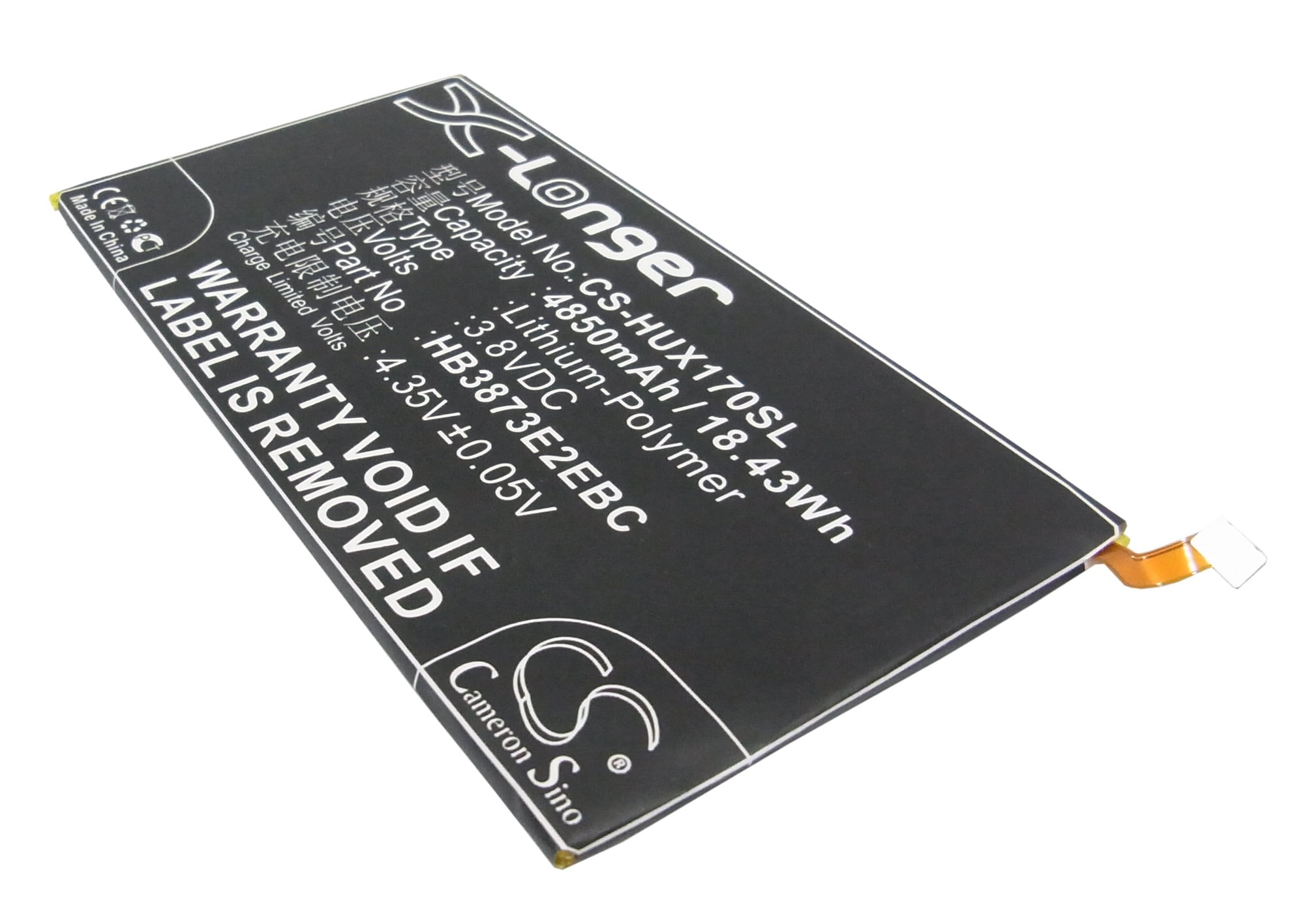 Batteri til tablet til Huawei Mediapad X1 7.0, 7D-501L, 7D-501U og andre.