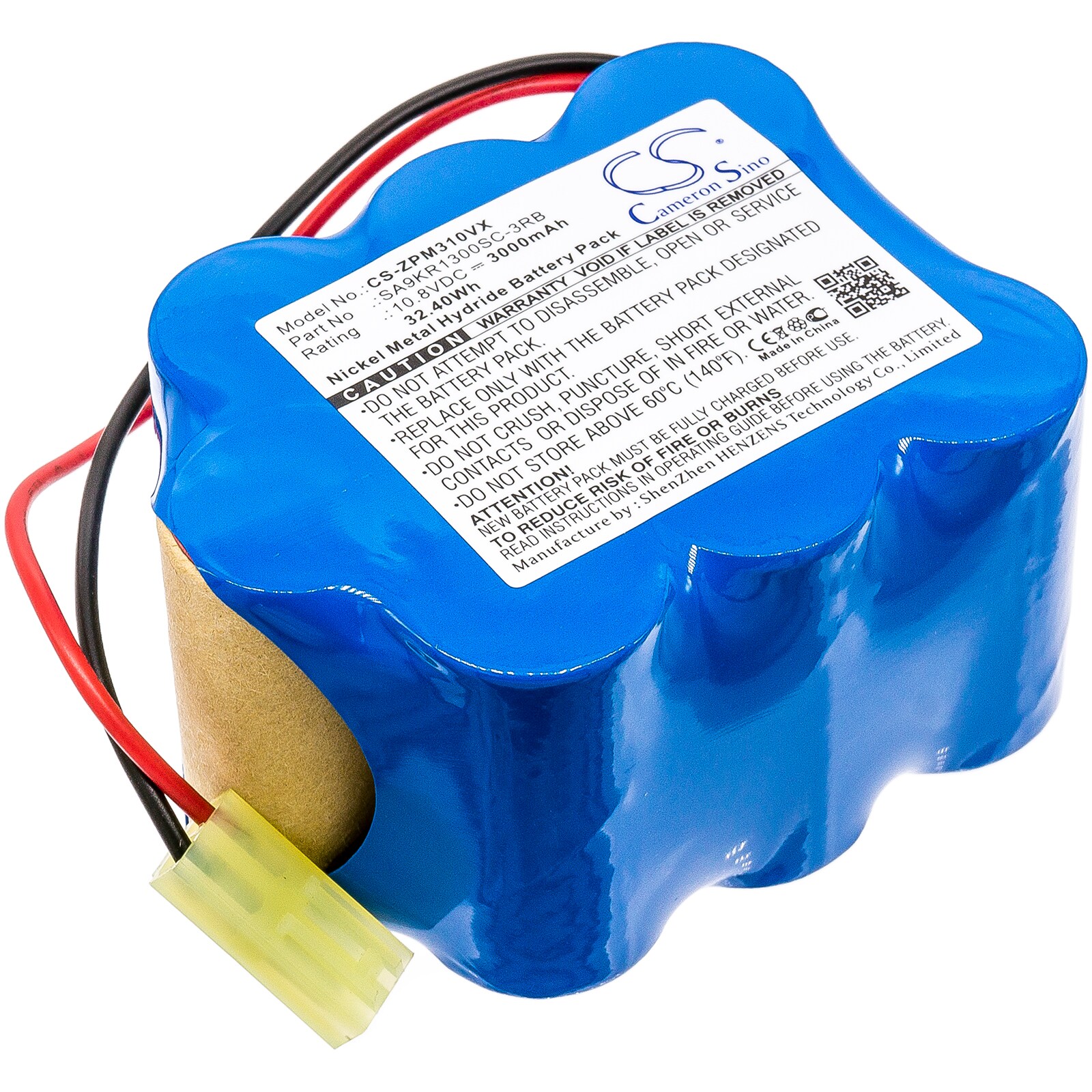 Batteri til støvsuger til ZEPTER LMG-310, 9P-130SCS, 9P130SCS osv.
