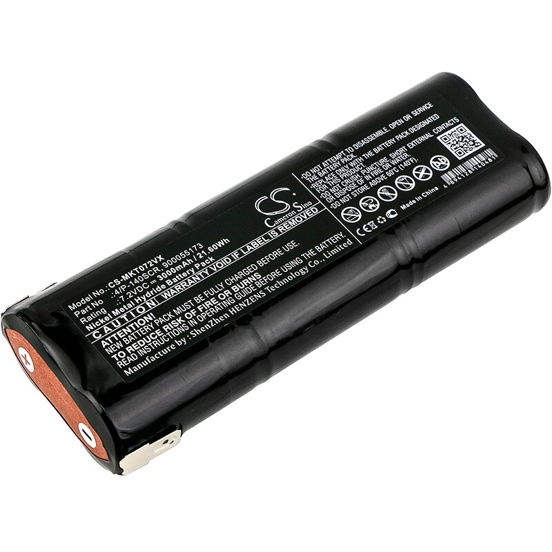 Batteri til støvsuger til Makita 4072D, 4072DW