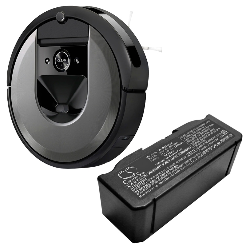 Batteri til støvsuger til iRobot Roomba i7, Roomba i7+, Roomba e5 og andre.