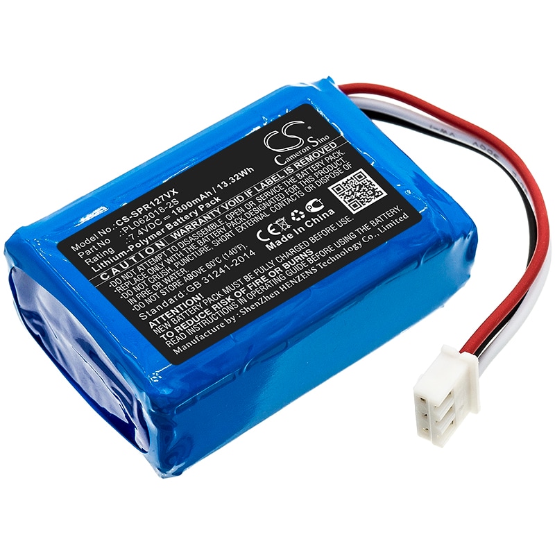 Batteri til vakuum til Sichler PR-030, PR-025, PR-041 osv.