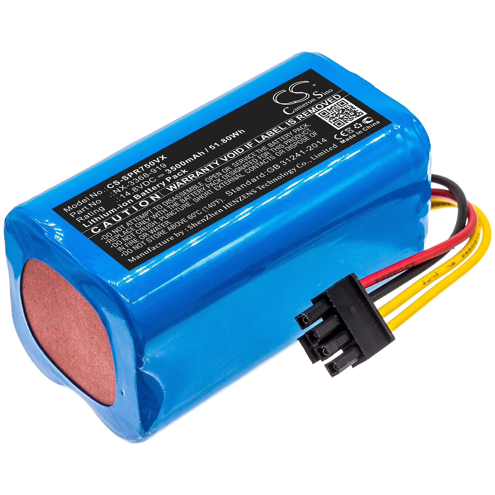 Batteri til vakuum til Sichler PCR-7500