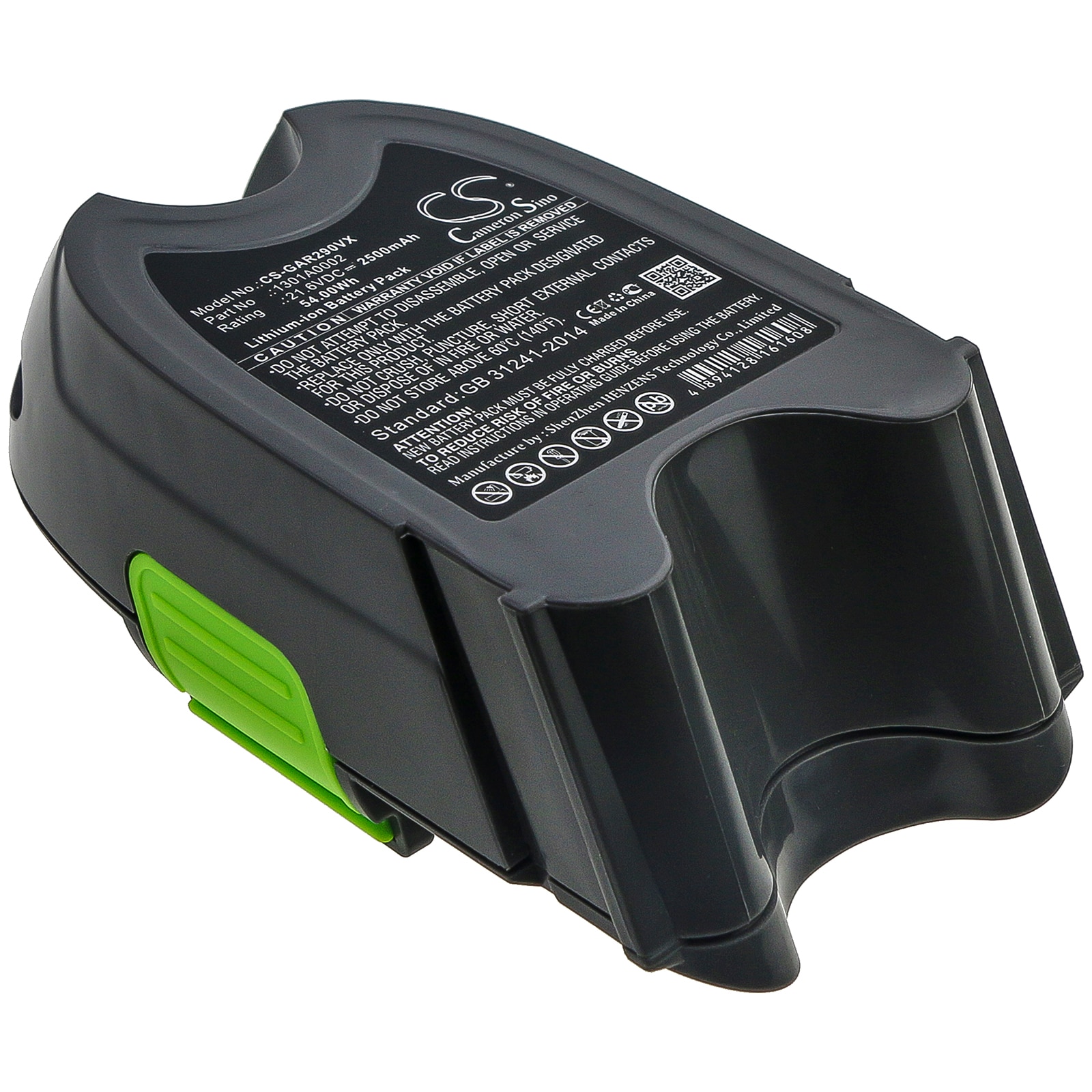 Batteri til støvsuger til Gtech Multi MK2, Multi MK2 K9, ATF011 osv.
