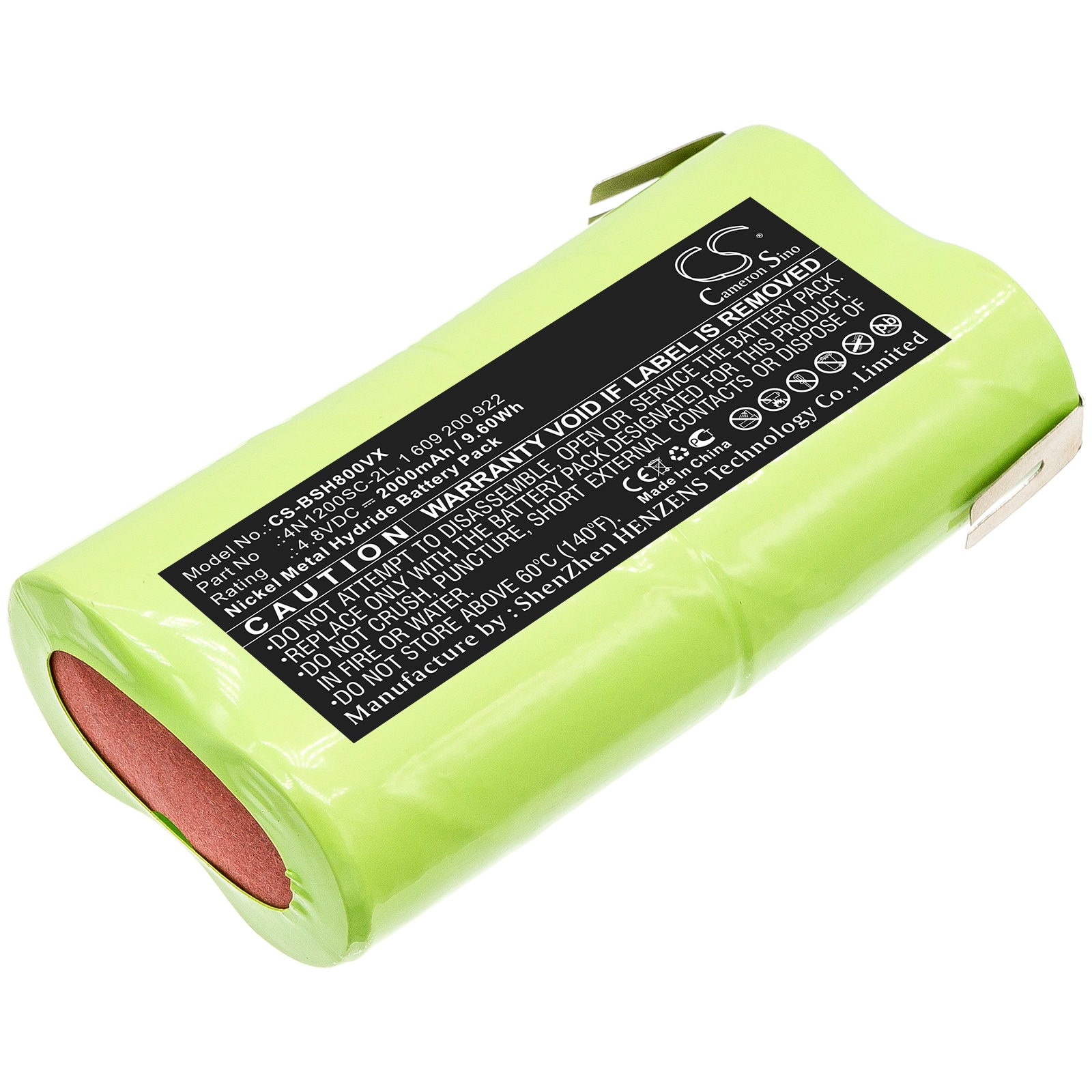 Batteri til vakuum til Schneide 10 AGS, AGS 65, AGS10 osv.