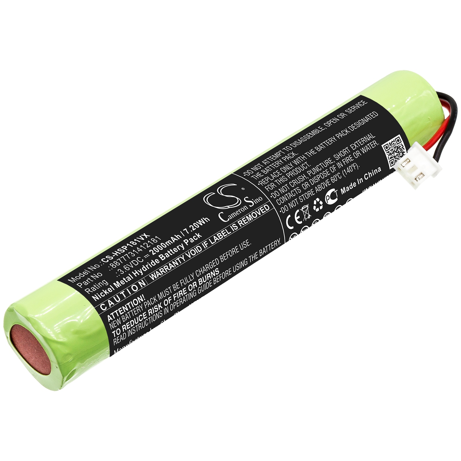 Batteri til støvsuger til Hurricane Spin Scrubber