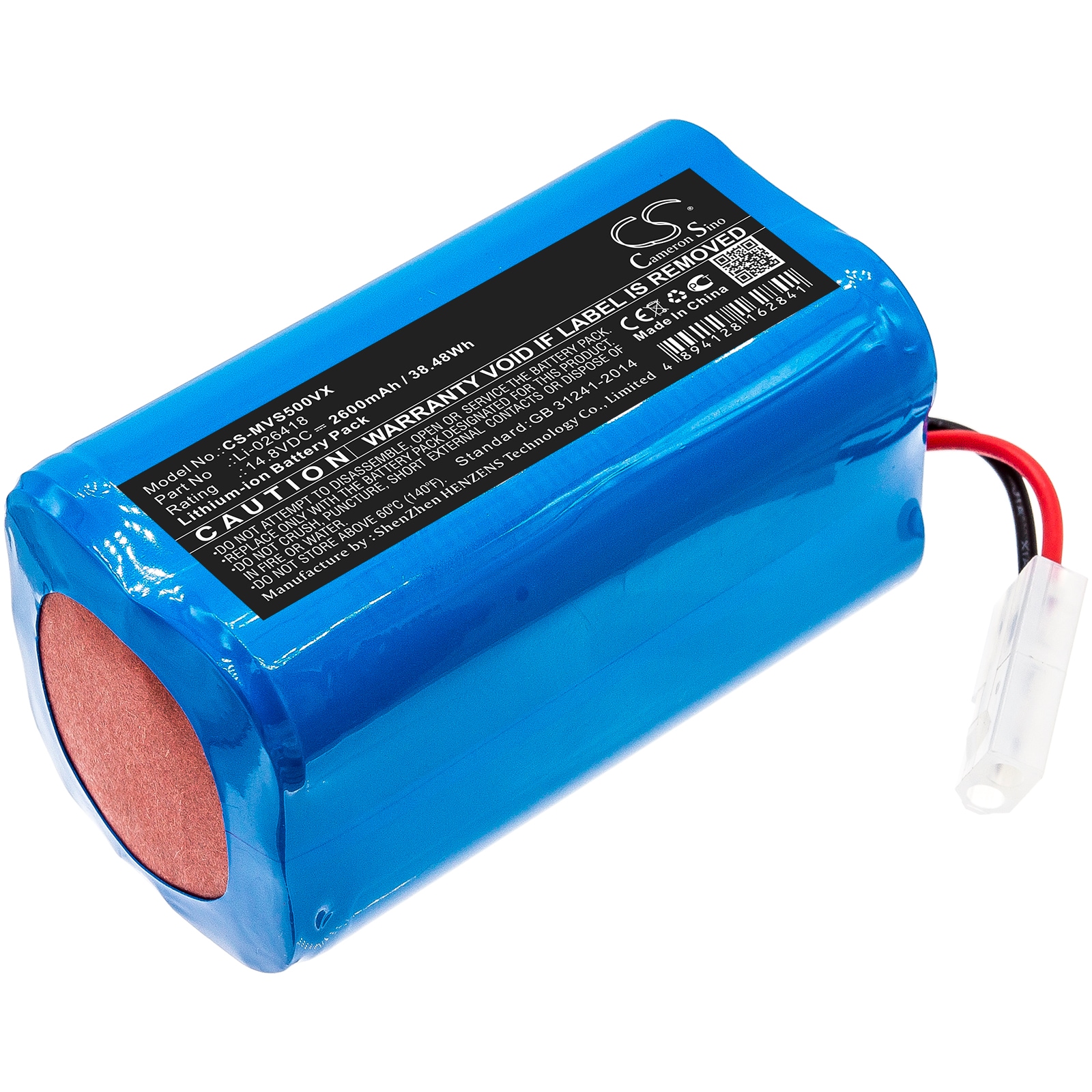 Batteri til støvsuger til BobSweep Pro SJP110020, Bob Standard, Bob PetHair osv.