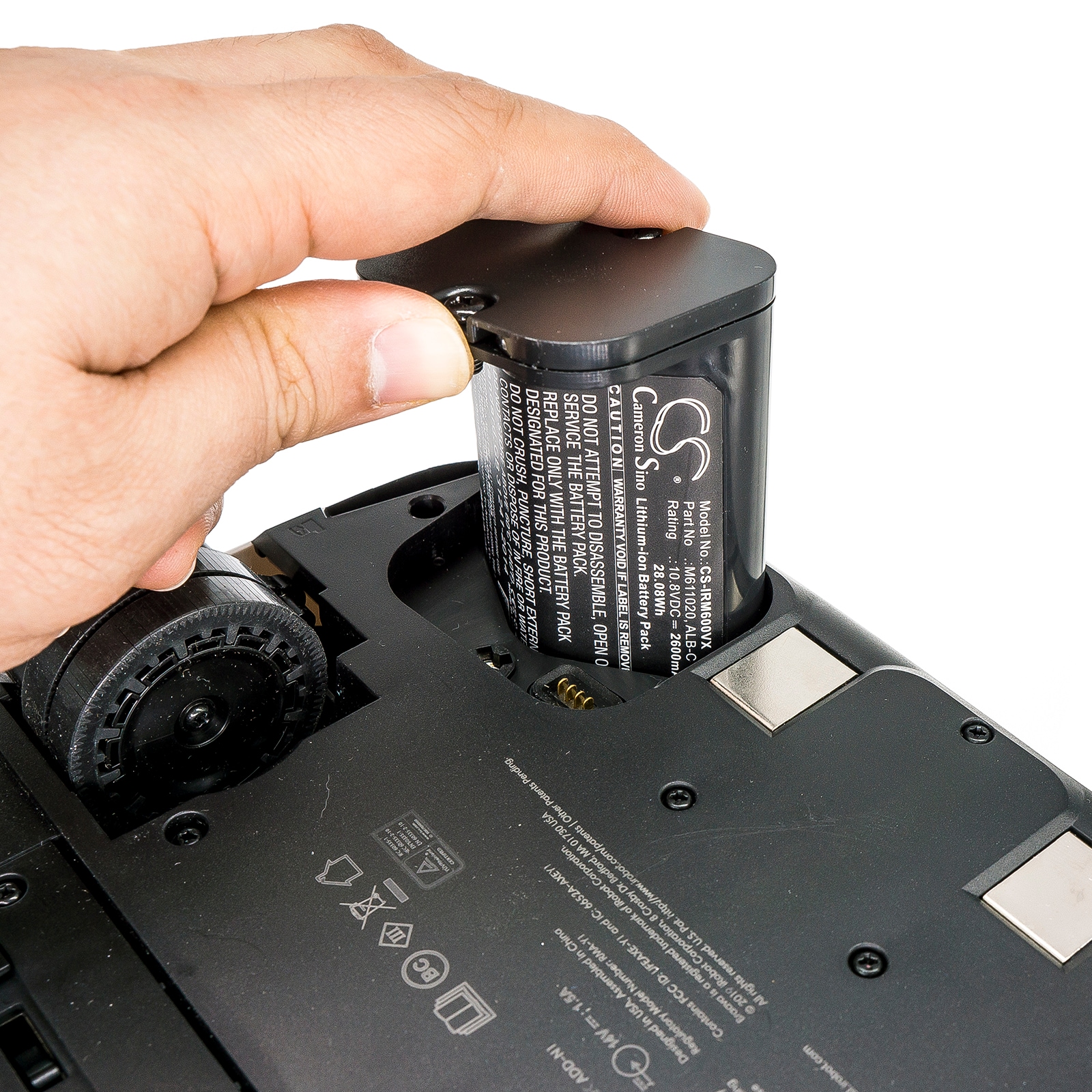 Batteri til støvsuger til iRobot Braava Jet M6, M611020, M612880 og andre.