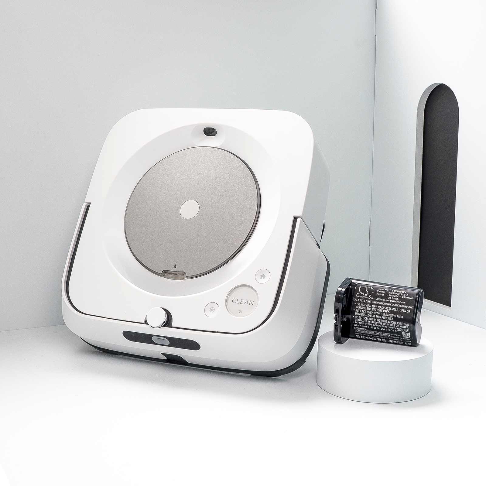 Batteri til støvsuger til iRobot Braava Jet M6, M611020, M612880 og andre.