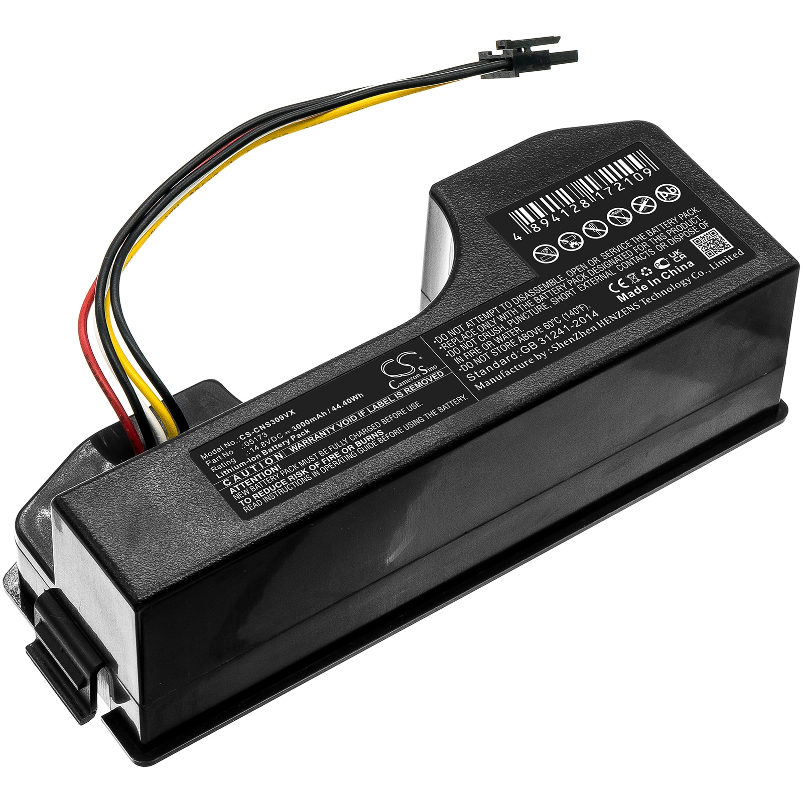 Batteri til vakuum til CECOTEC CONGA 3090, CONGA 3091, CONGA 3092 osv.