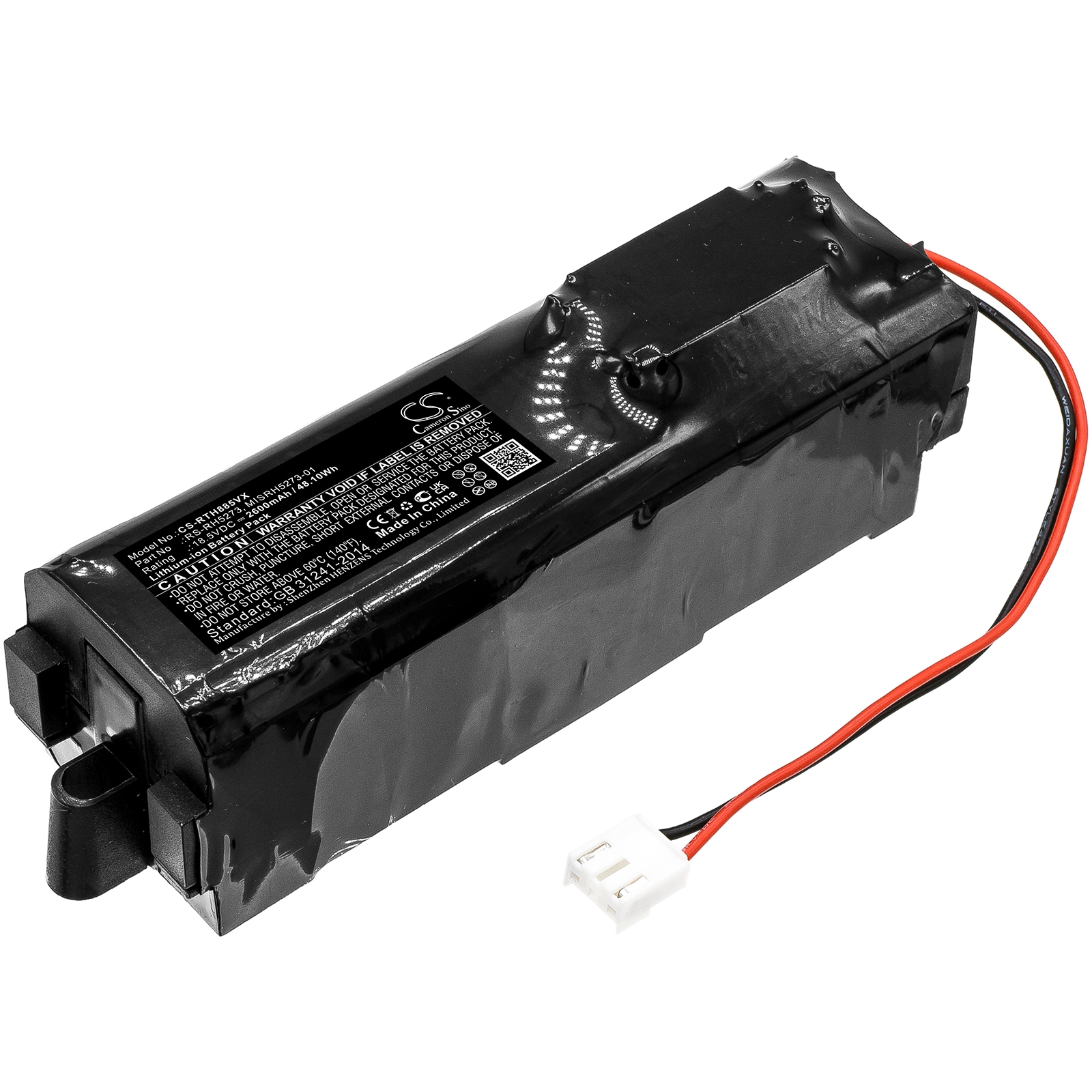 Batteri til støvsuger til Rowenta RH885701/9A0, RH885701/9A2, RH8813WH/9A0 og andre.
