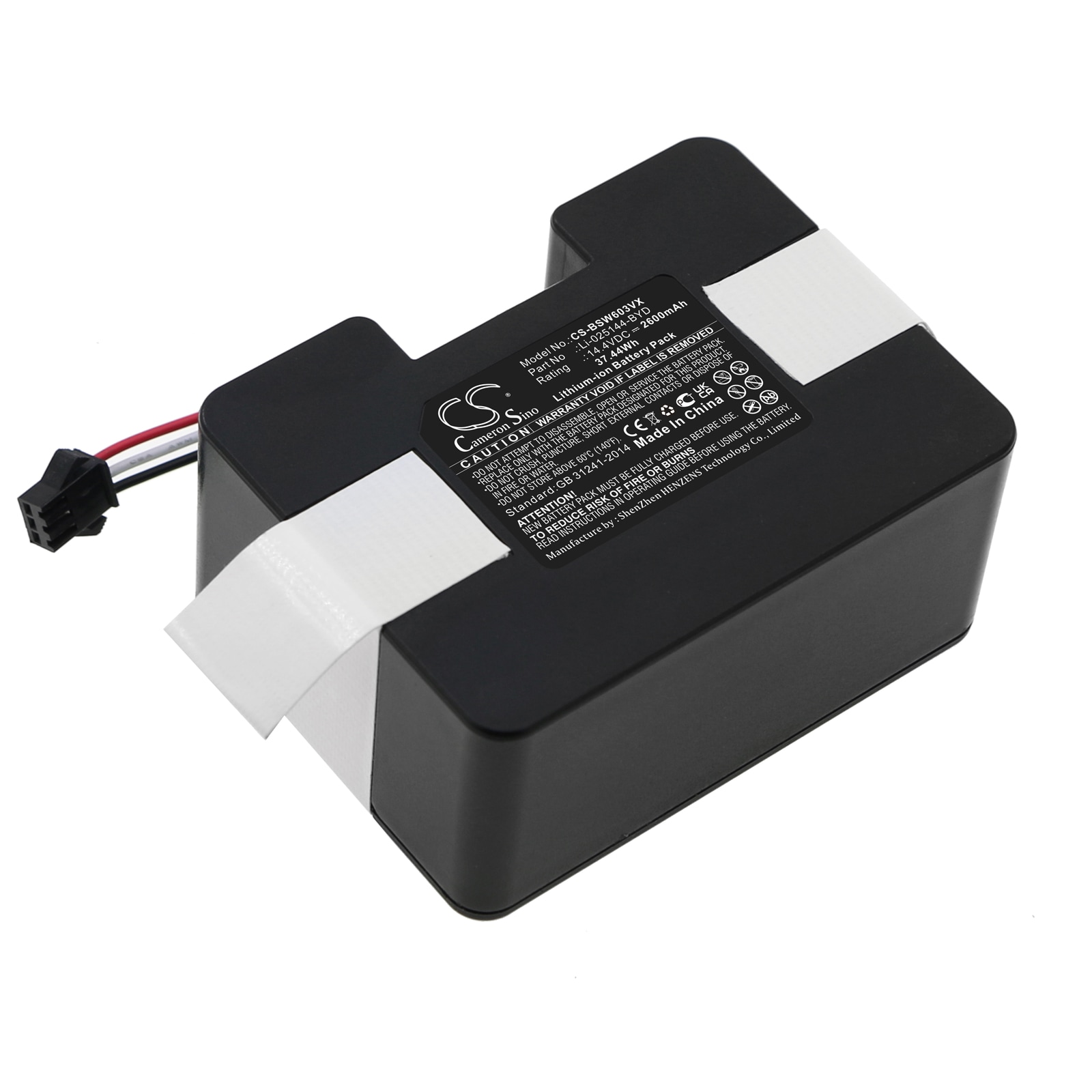 Batteri til støvsuger til Bobsweep SW603001