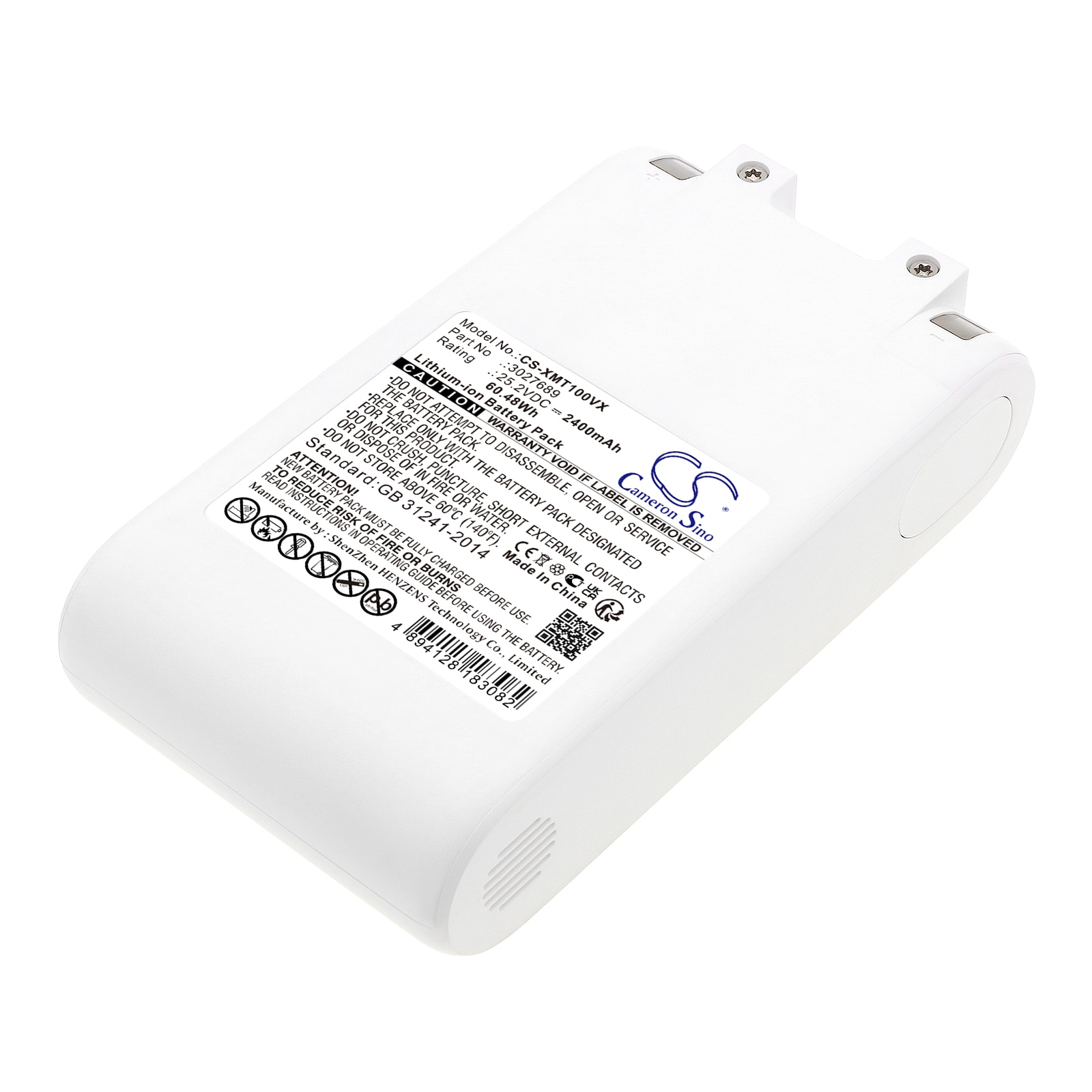 Batteri til støvsuger til Xiaomi Dreame G9, P2045, Dreame T10 osv.