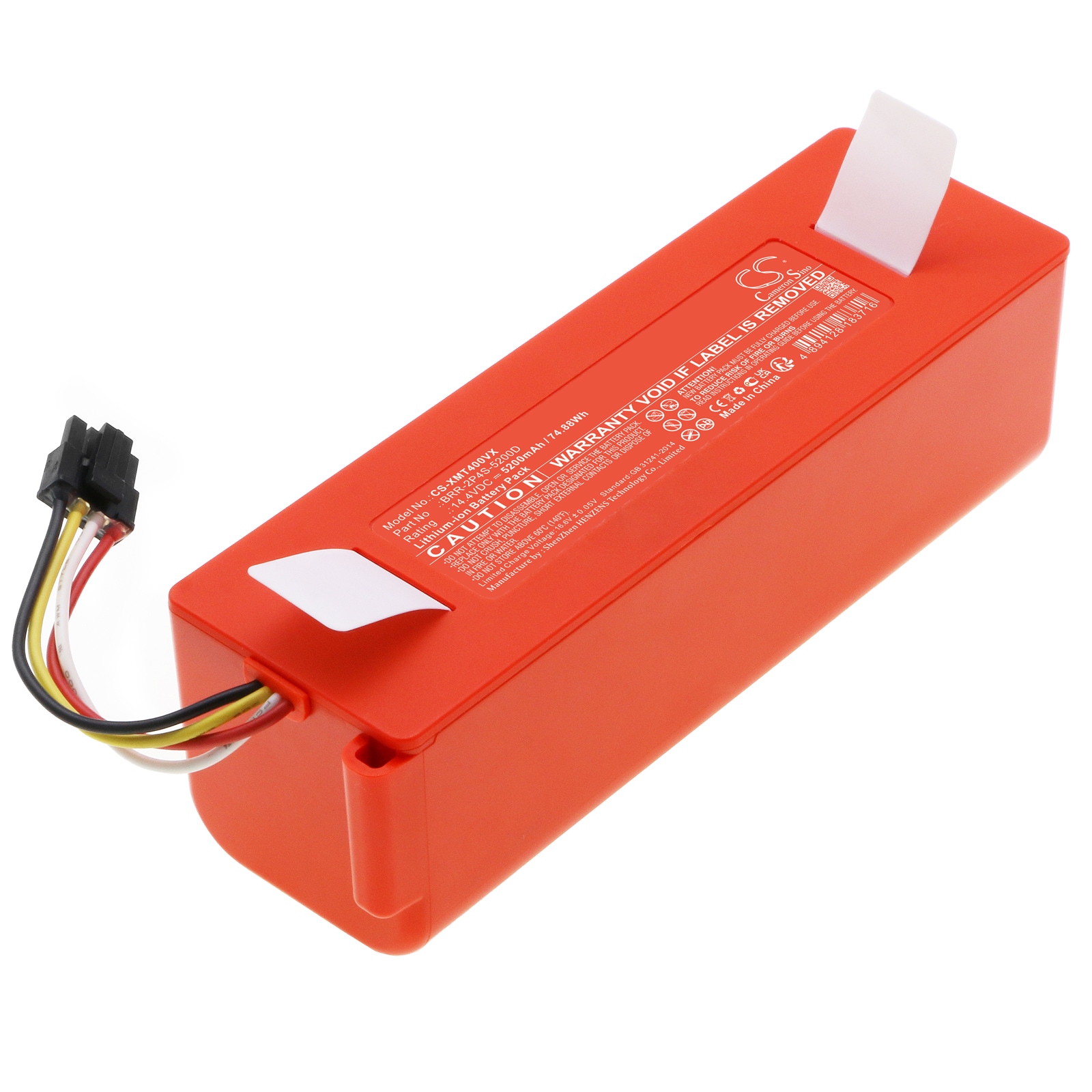 Batteri til støvsuger til Xiaomi SDJQR01RR, SDJQR02RR, SKV4022GL og andre.