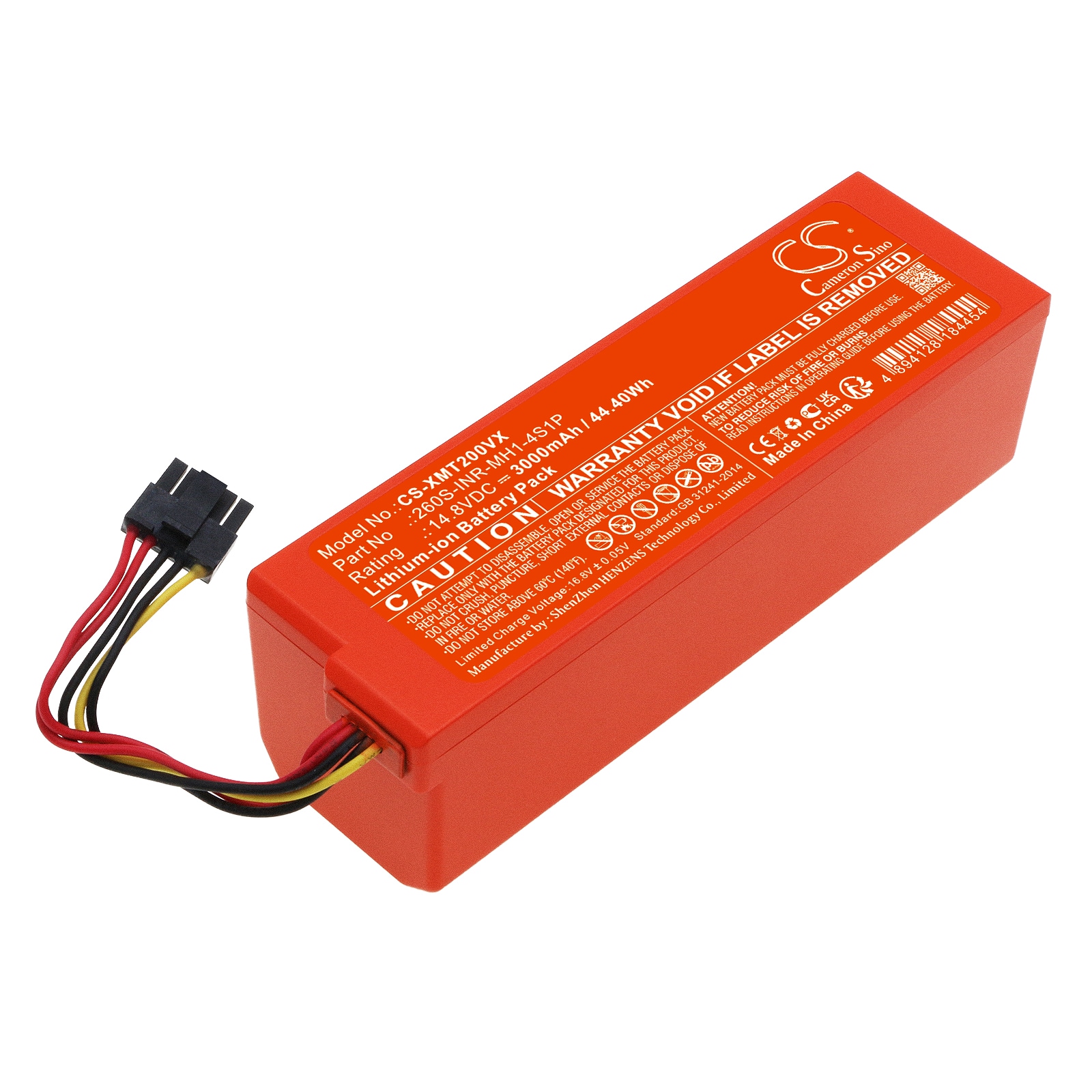 Batteri til støvsuger til Xiaomi MJST1S, MJST1SHW, MJST1S 2 Pro og andre.