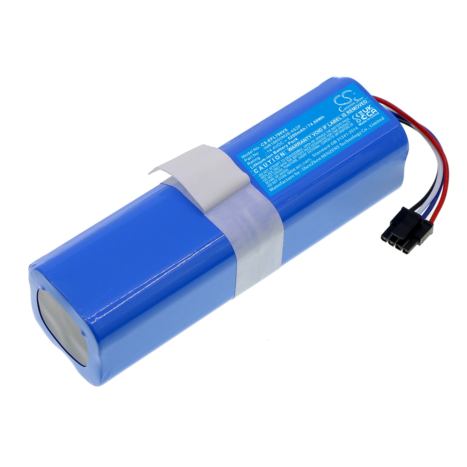 Batteri til støvsuger til Eufy L70 Hybrid, Robovac L70 Hybrid, T2190 osv.