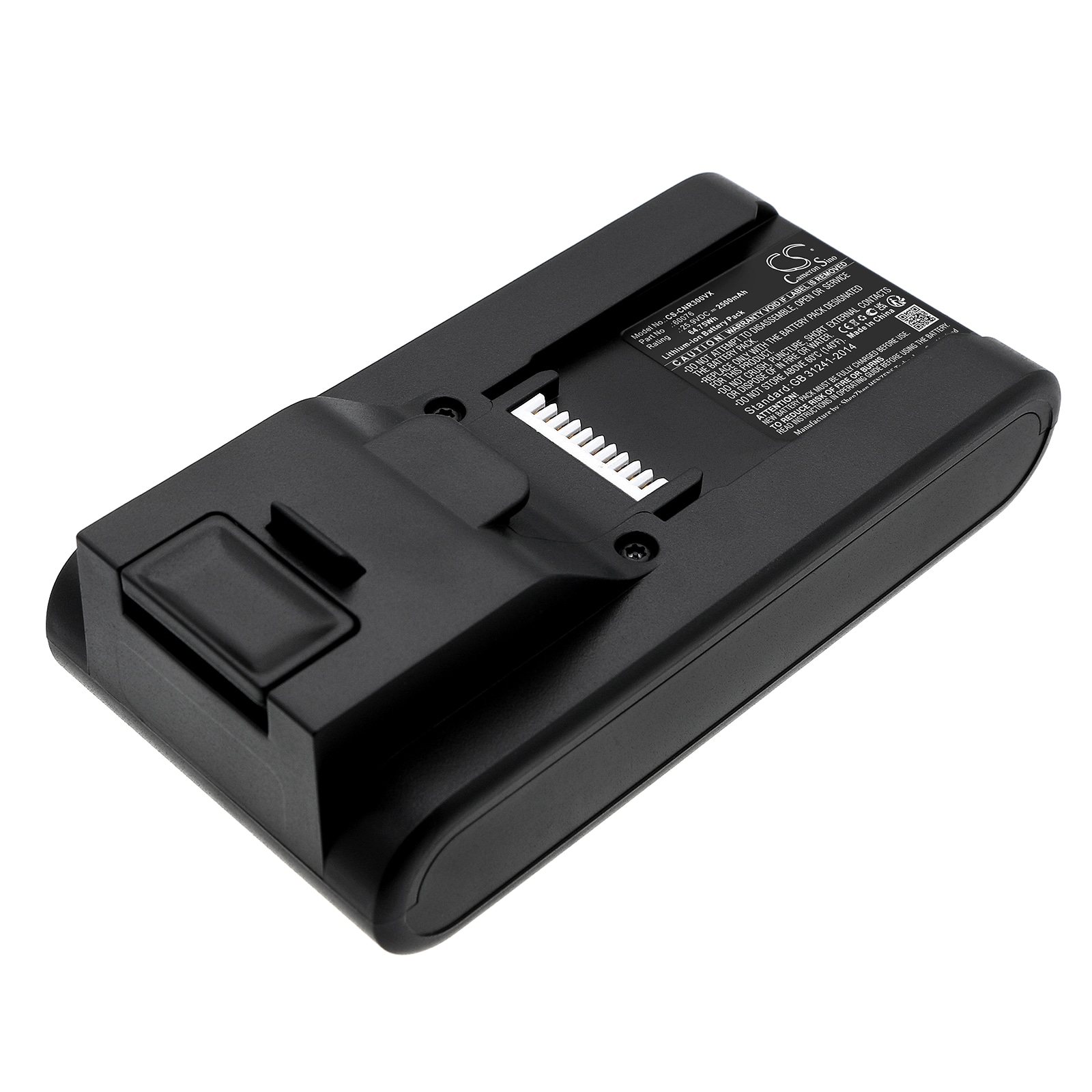 Batteri til støvsuger til CECOTEC Rockstar 300, RockStar 300X, RockStar 500 osv.
