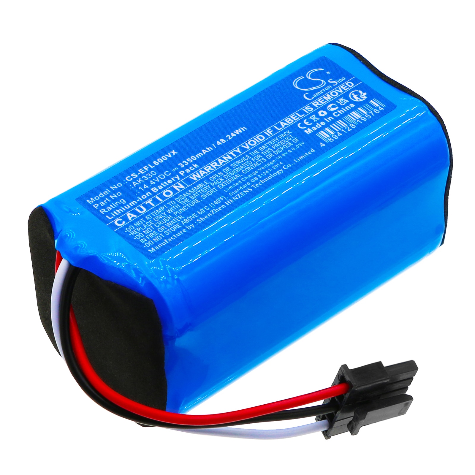 Batteri til støvsuger til Eufy L50, T2265, L60 osv.