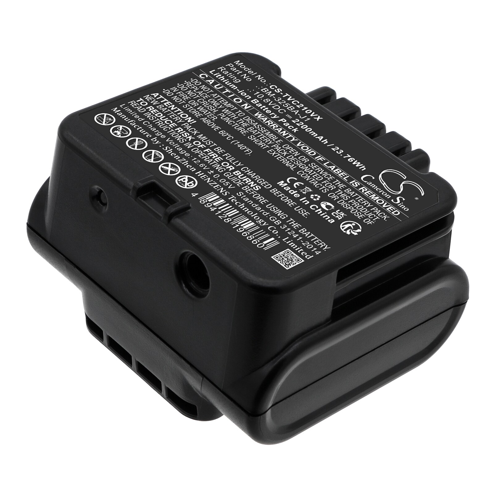 Batteri til støvsuger til Toshiba VC-CLW21, VC-CLW21-N, VC-CLW31 og andre.