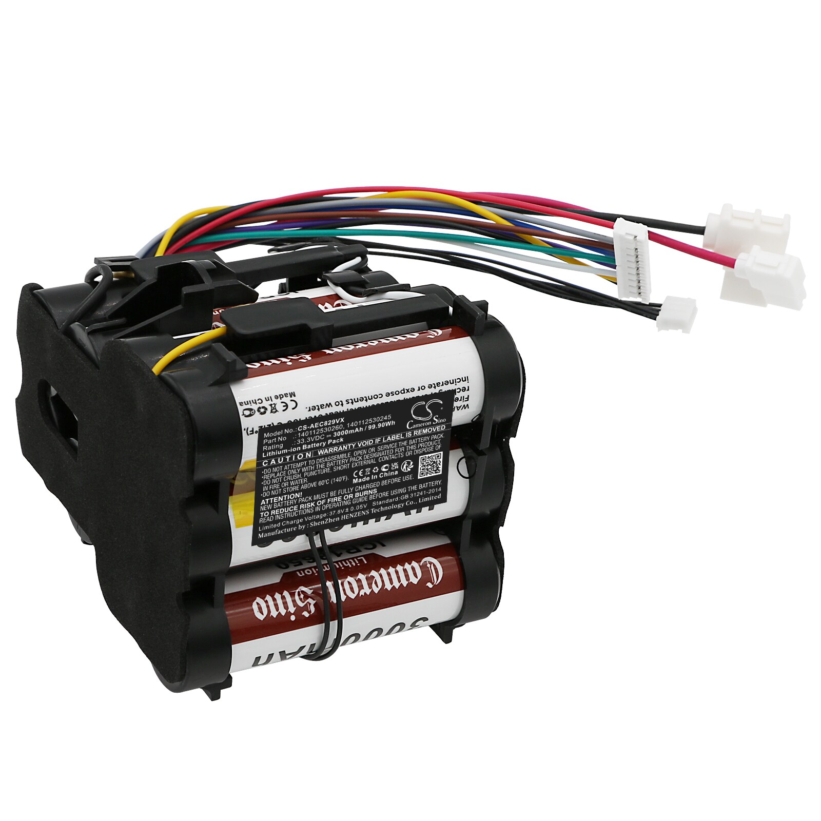 Batteri til støvsuger til AEG CX8-2-80DB, CX8-2-95BM, CX8-2-95GM osv.