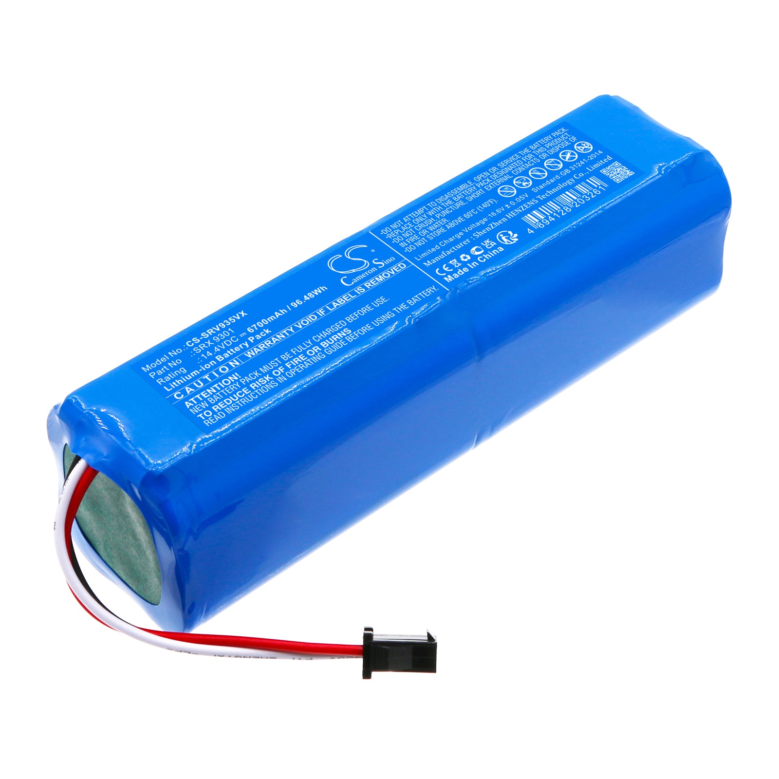 Batteri til vakuum til Imilab V1