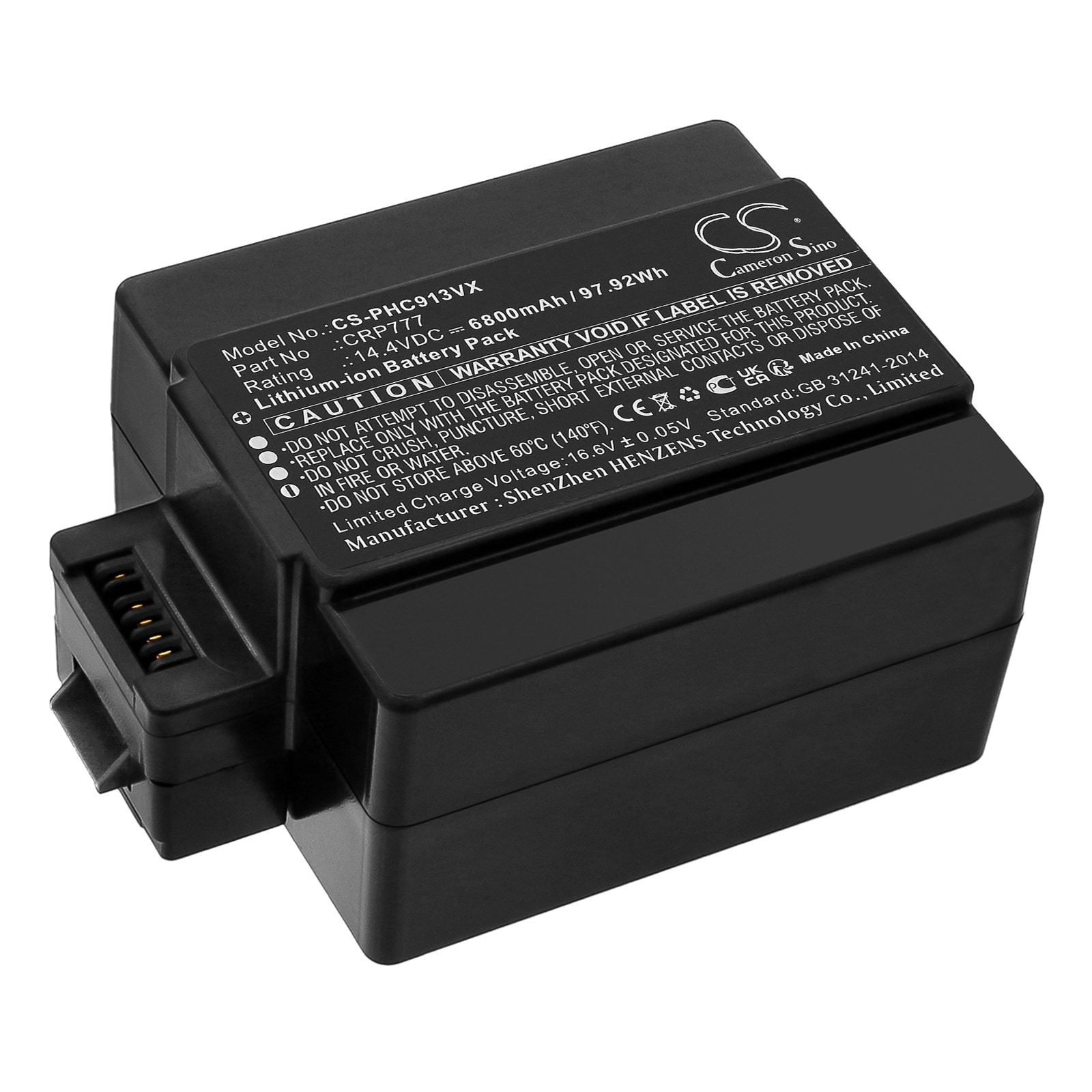 Batteri til støvsuger til ICLEBO Free, YCR -M04 - 02(R), Smart osv.