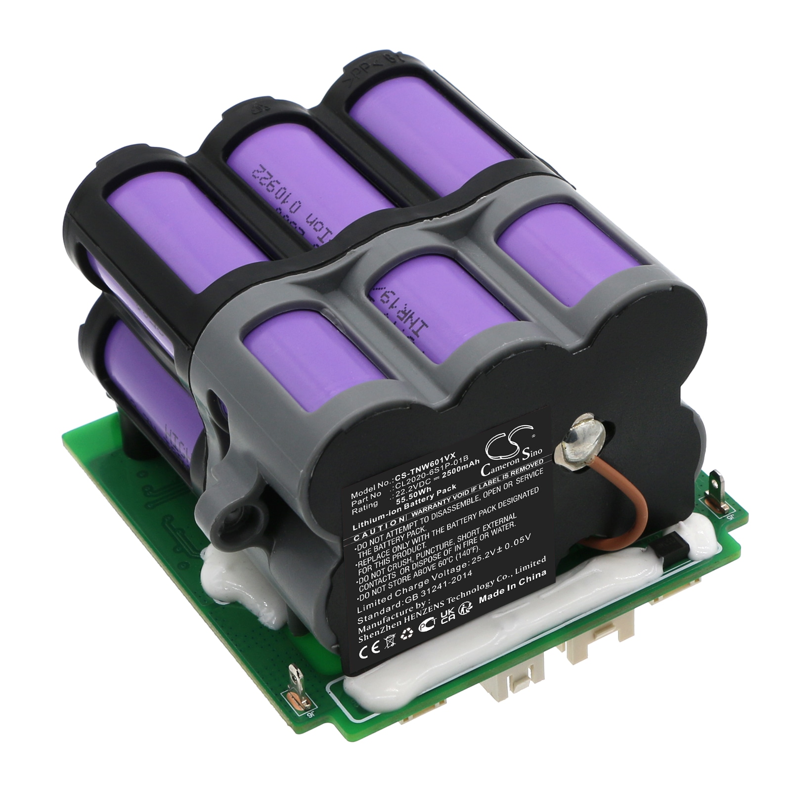 Batteri til støvsuger til Tineco iFloor 2.0 Slim, IFLOOR S5 FW150100EU