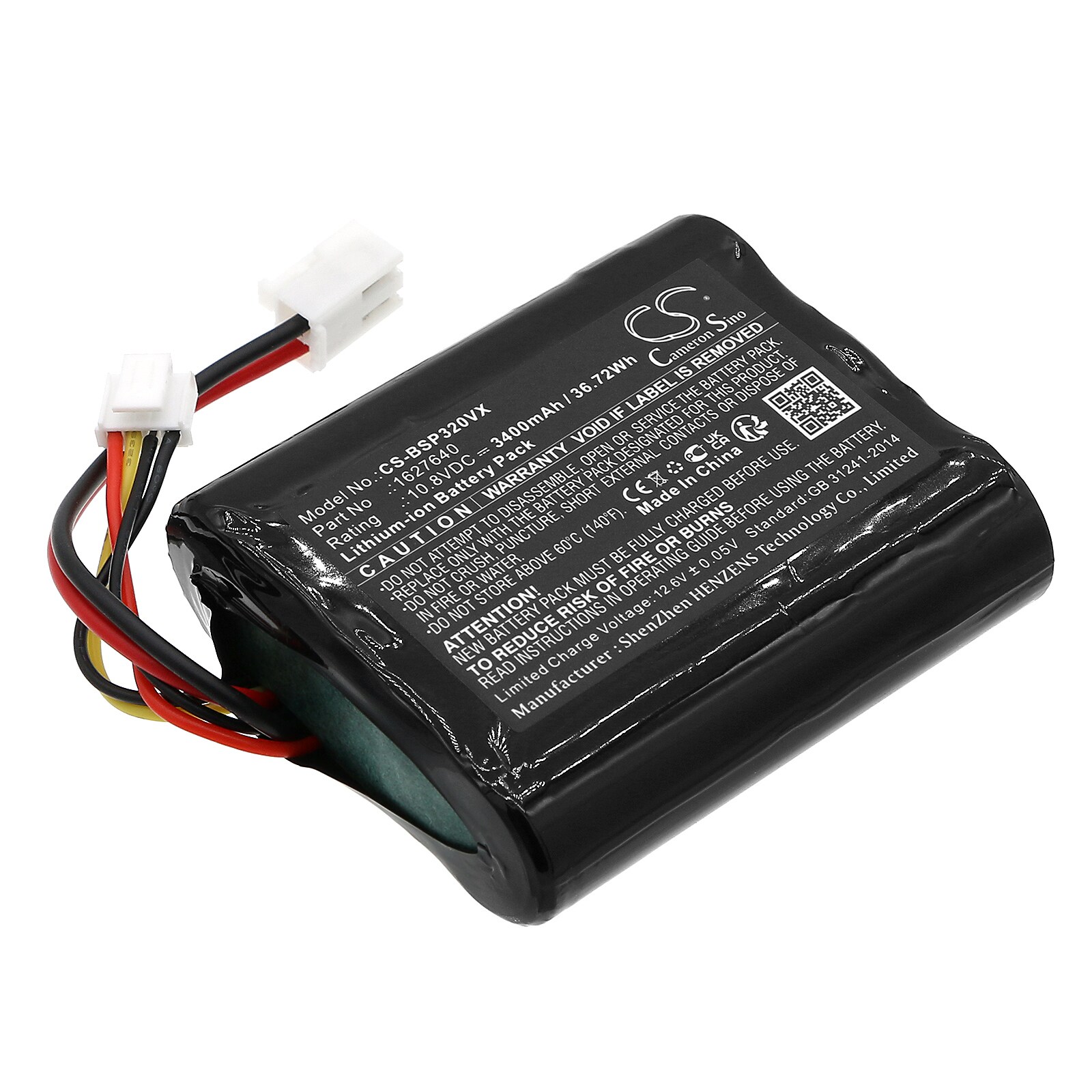 Batteri til støvsuger til Bissell PowerLifter Adapt IonVacuum P2922-10A, 3061+, 3190+ osv.