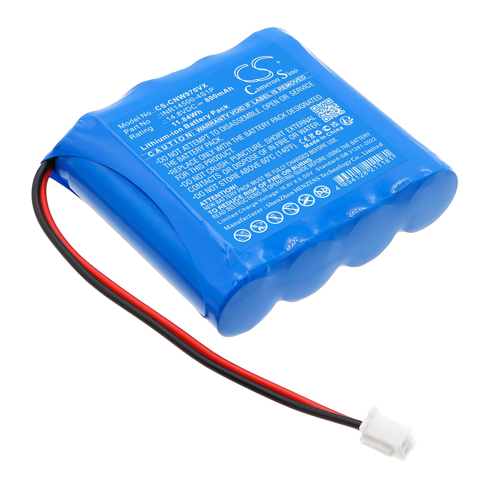 Batteri til støvsuger til CECOTEC Conga WinDroid 970, Conga WinDroid 980