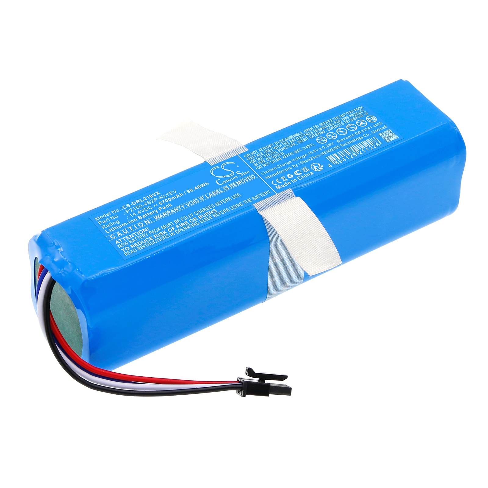 Batteri til støvsuger til Dreame Bot L10s Ultra Gen2, Bot L20 Ultra, Bot X30 Ultra osv.