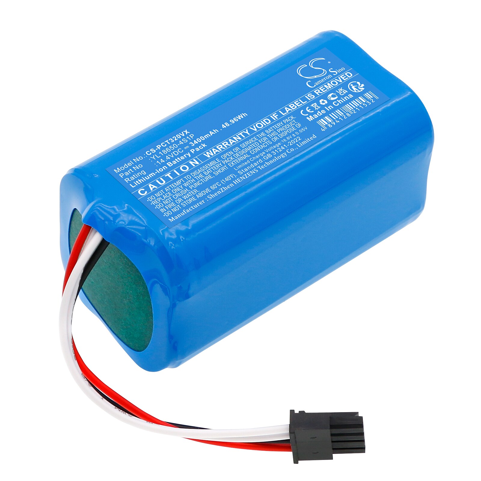 Batteri til vakuum til iCLEBO G5, G7