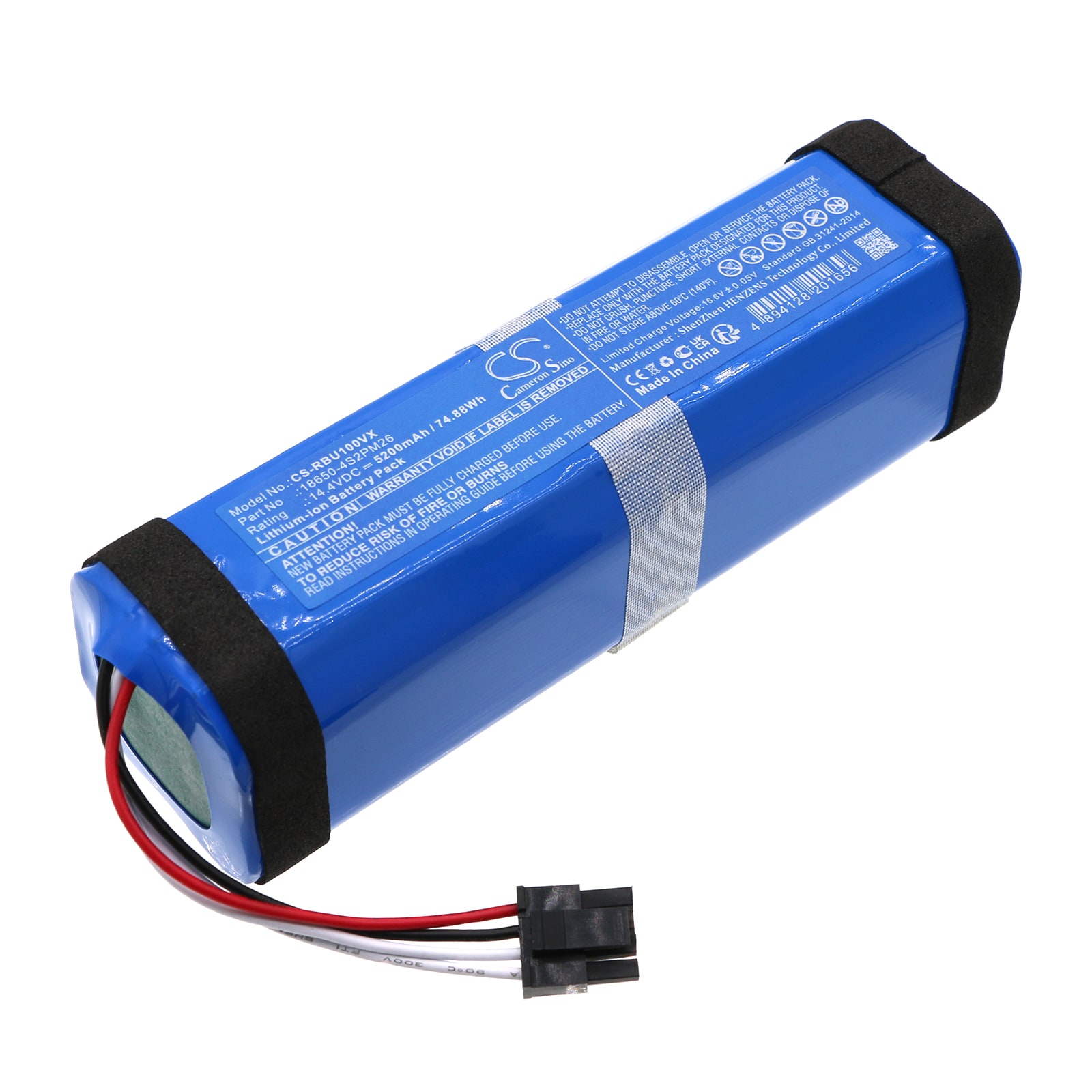 Batteri til støvsuger til Robzone Duoro ULTIMATE-P, Duoro X-Max Profi osv.
