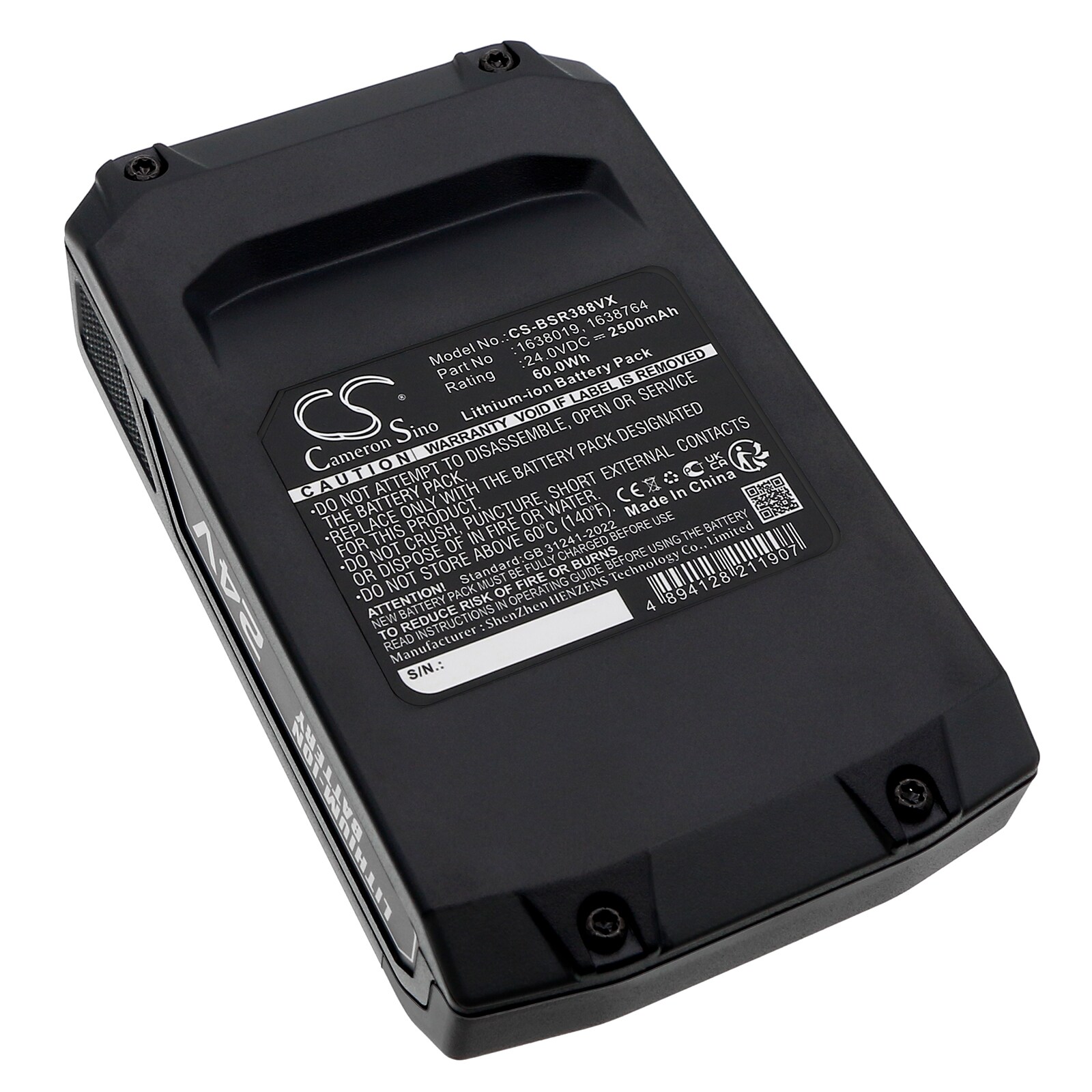 Batteri til støvsuger til Bissell 3789, 3789U, 3789X osv.