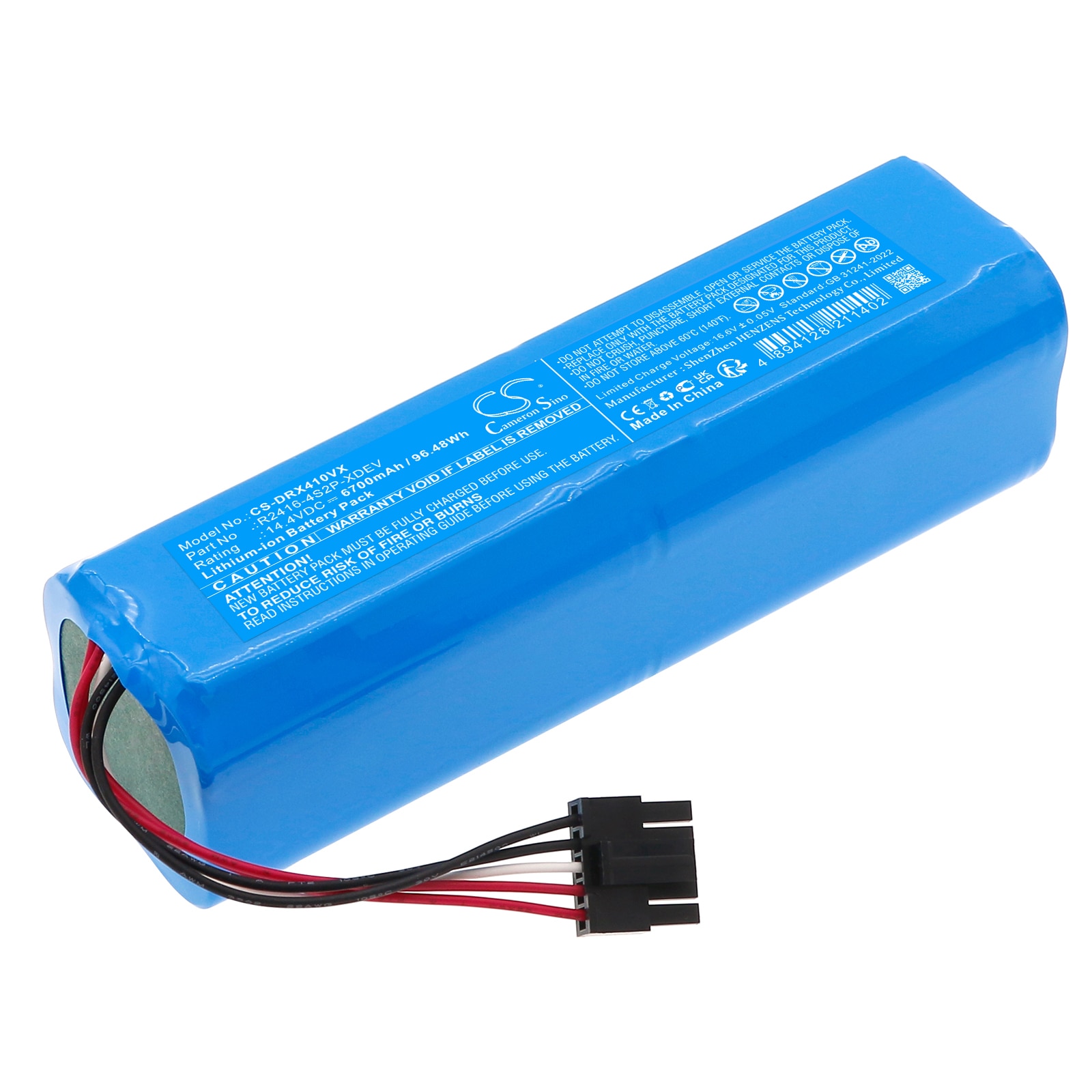 Batteri til støvsuger til Dreame X40 Master, RLX73CE