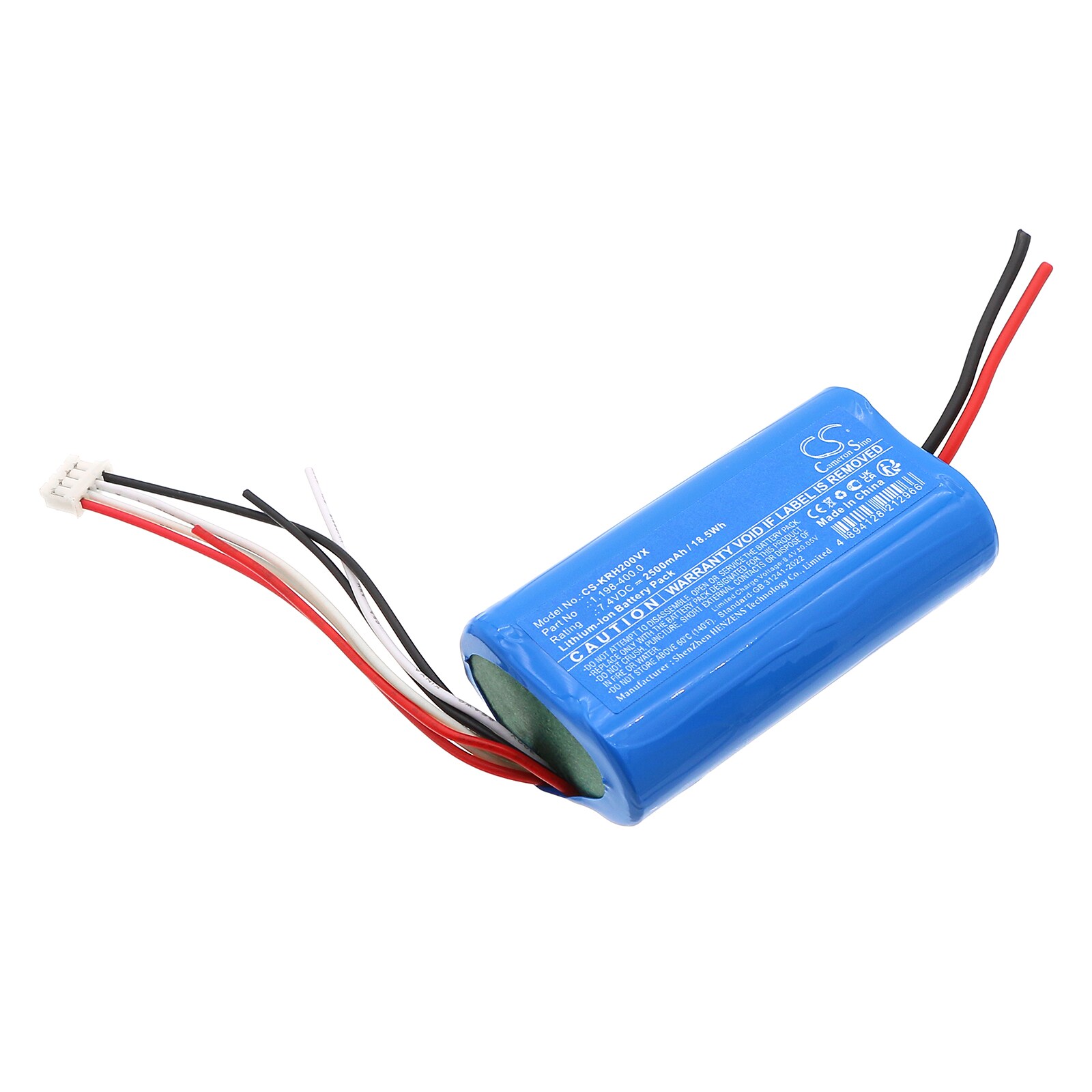 Batteri til støvsuger til Karcher 1.198-400.0, VCH2