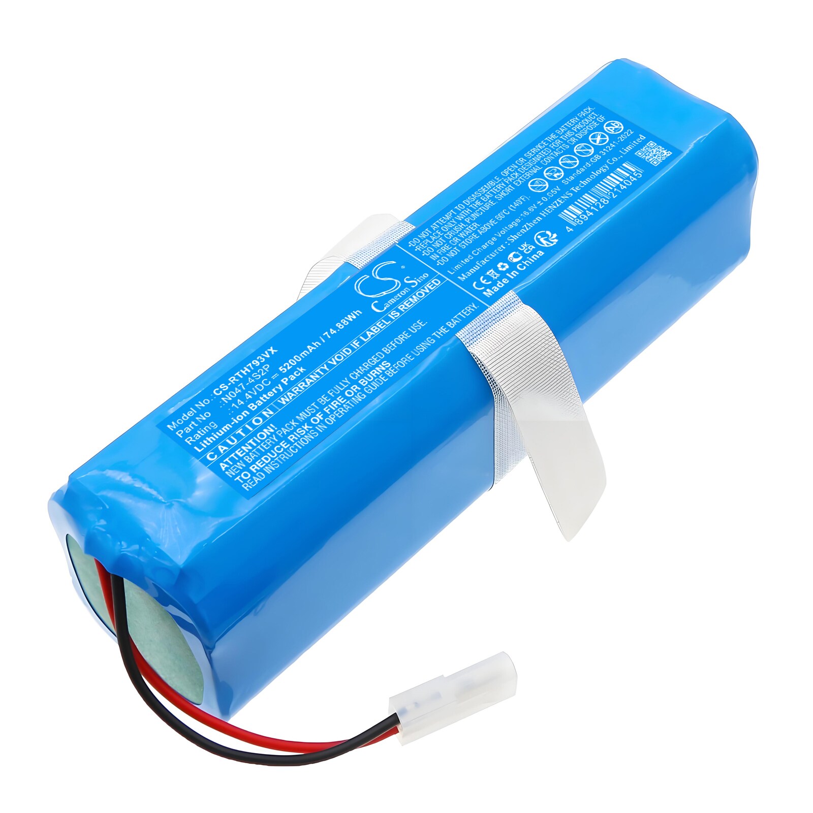 Batteri til støvsuger til Rowenta RG7975WH/NS0, RG7987WH/NS0, RR7935WH og andre.