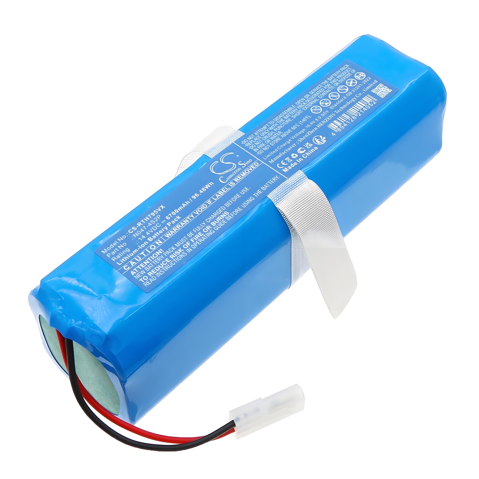 Batteri til støvsuger til Rowenta RG7975WH/NS0, RG7987WH/NS0, RR7935WH og andre.