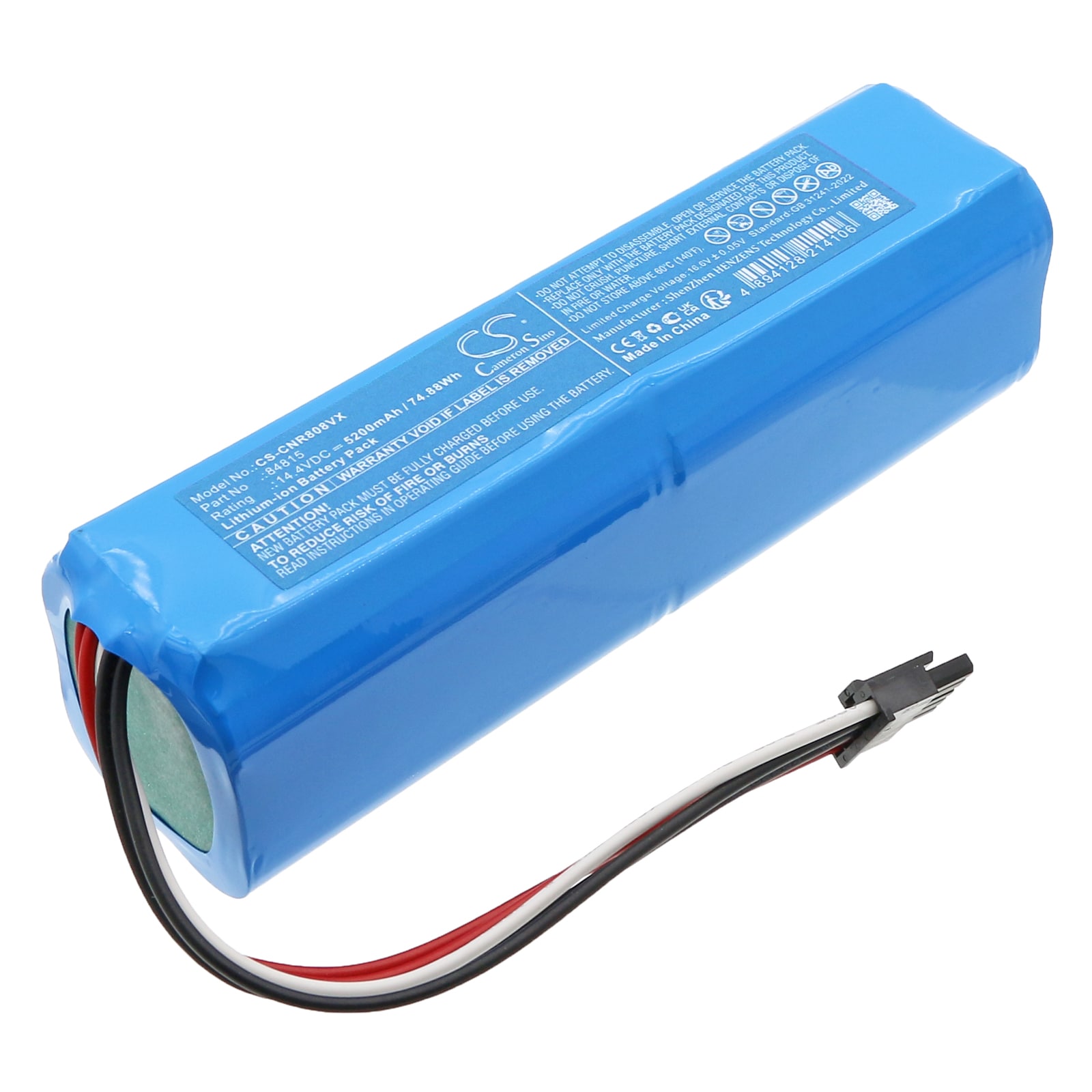 Batteri til vakuum til CECOTEC Conga 8090 Ultra, Conga 8090 Ultra T og andre.