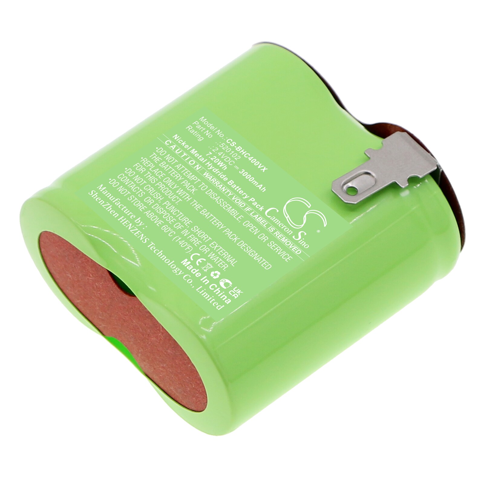 Batteri til støvsuger til Black&Decker Classic HC400, Classic HC 410E, Classic HC410 osv.