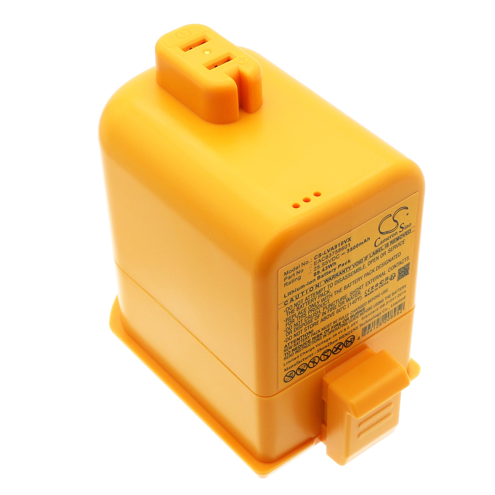 Batteri til støvsuger til LG A902RM, A929KVM, Cord Zero A9 og andre.