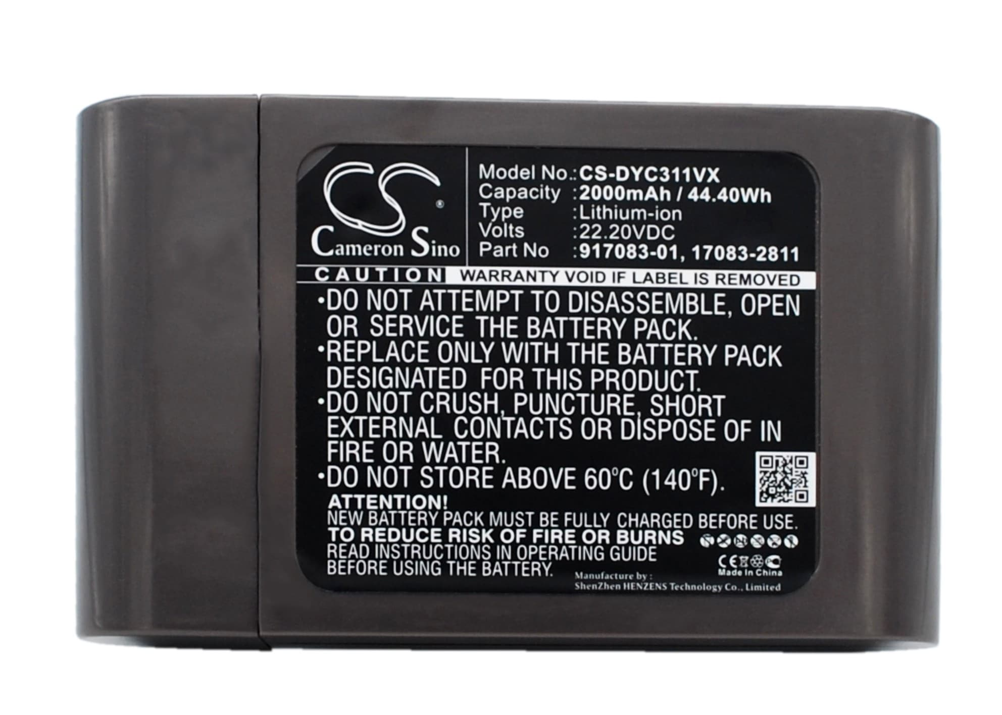 Batteri til støvsuger til Dyson DC31, DC34, DC35 osv.