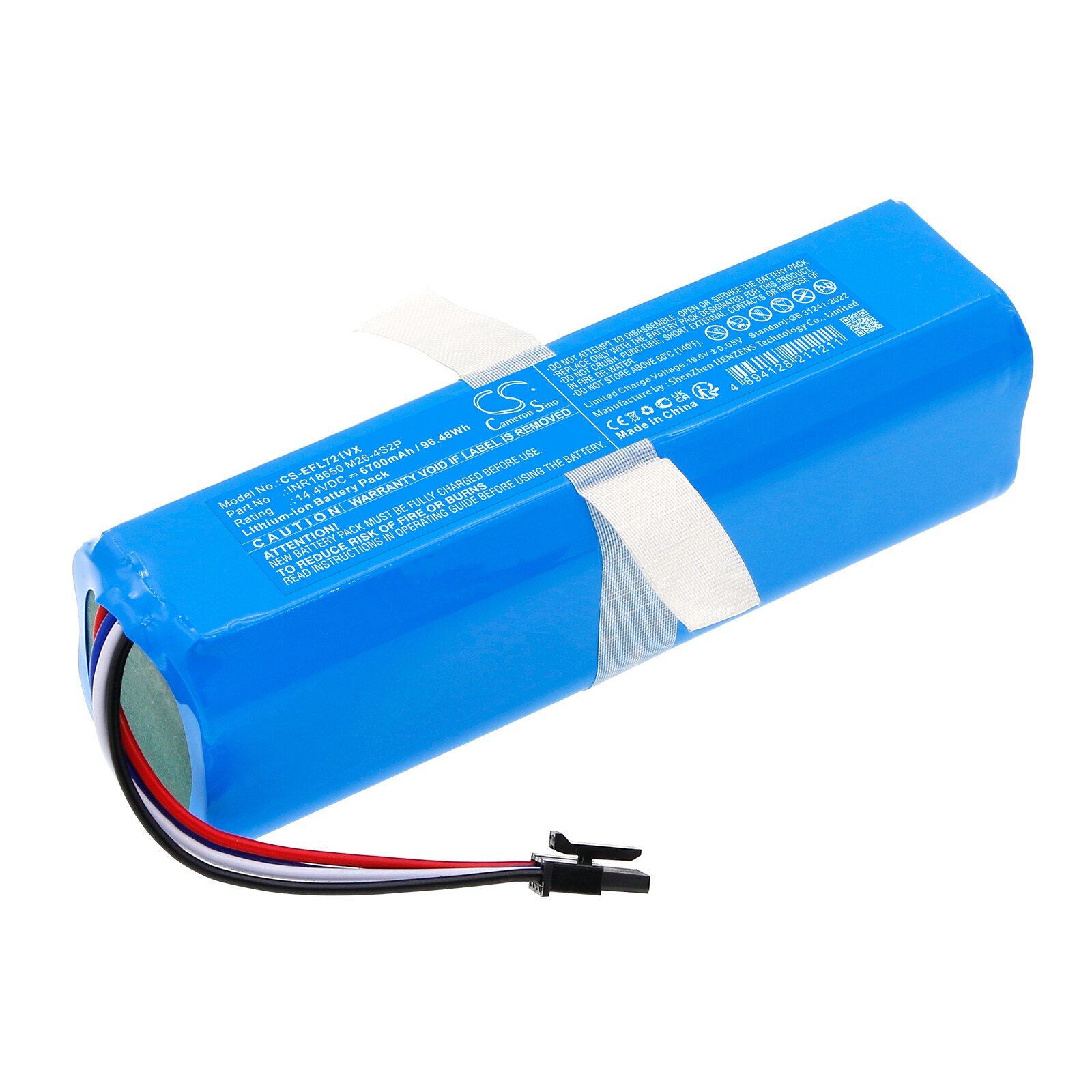 Batteri til støvsuger til Eufy L70 Hybrid, Robovac L70 Hybrid, T2190 osv.