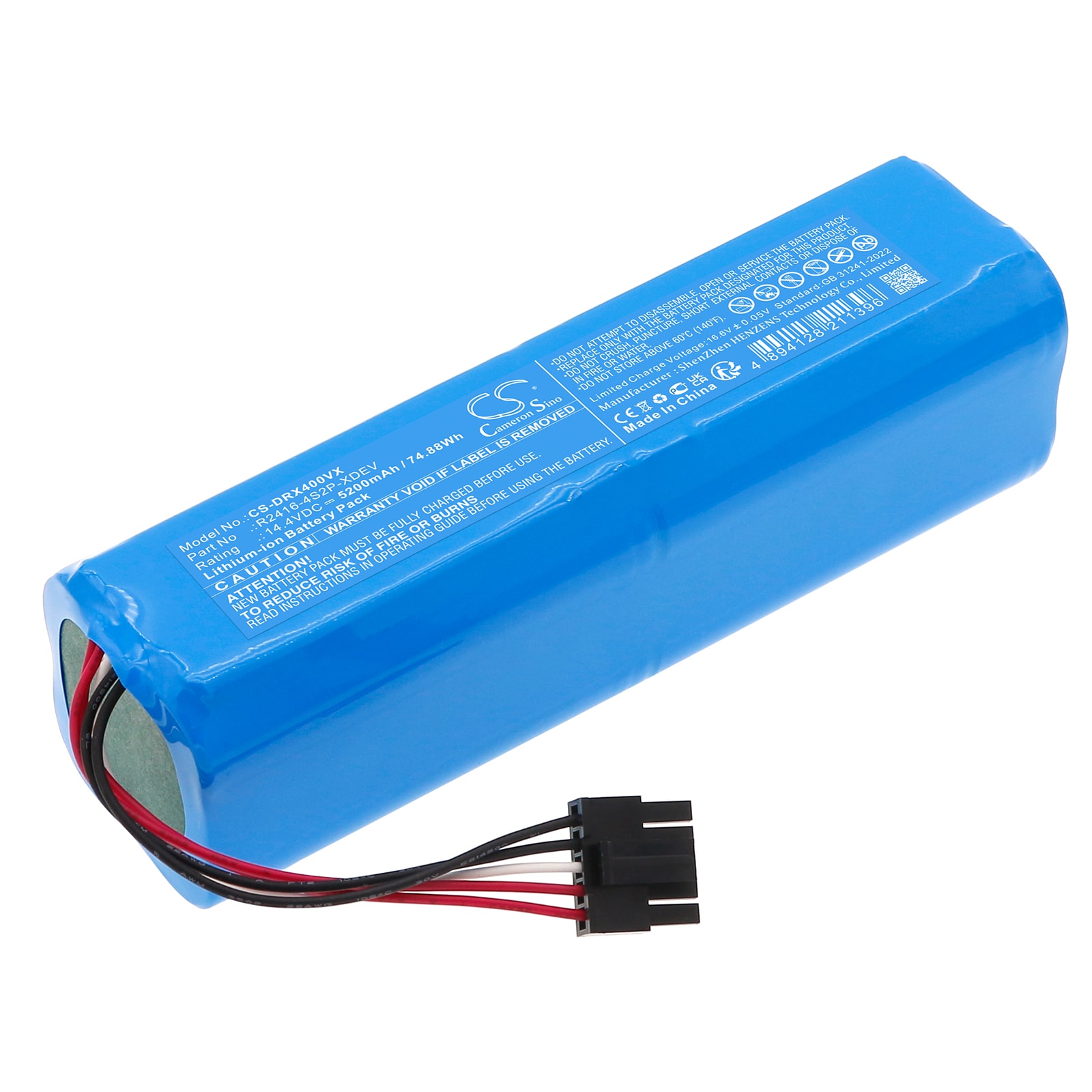 Batteri til støvsuger til Dreame X40 Master, RLX73CE