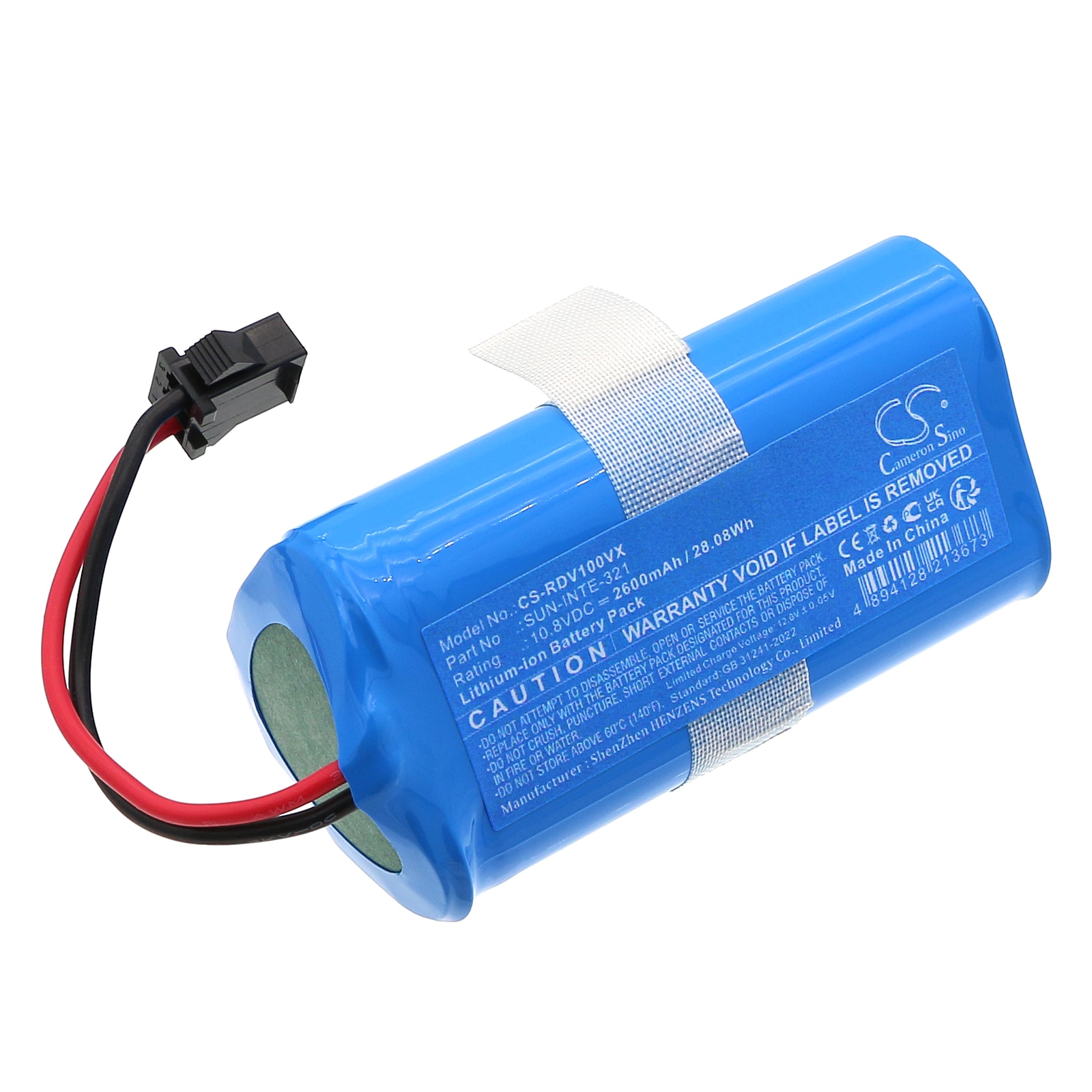 Batteri til støvsuger til Lefant M501A, M501B