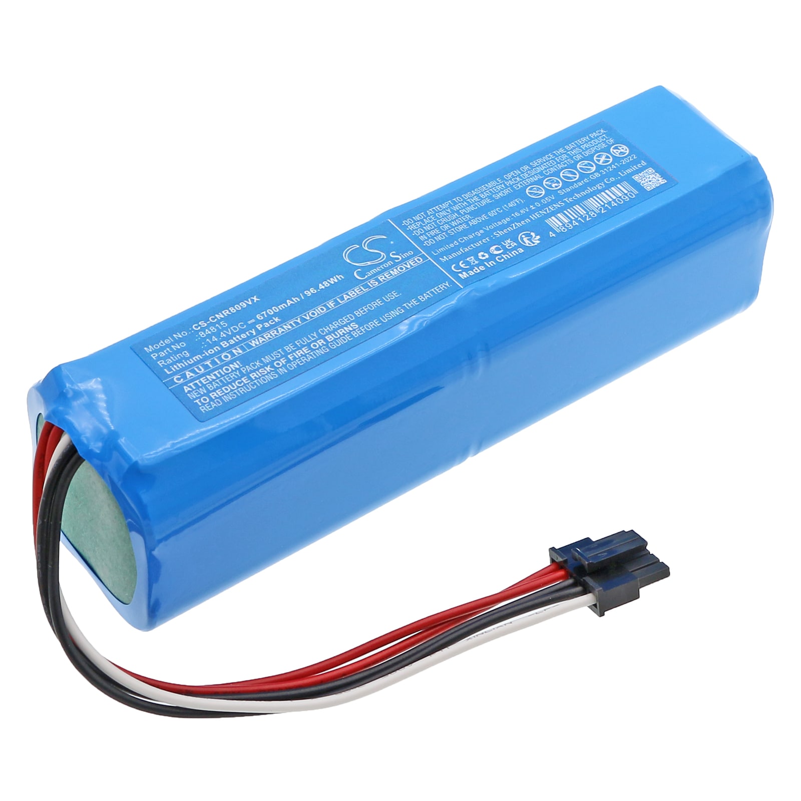 Batteri til vakuum til CECOTEC Conga 8090 Ultra, Conga 8090 Ultra T og andre.
