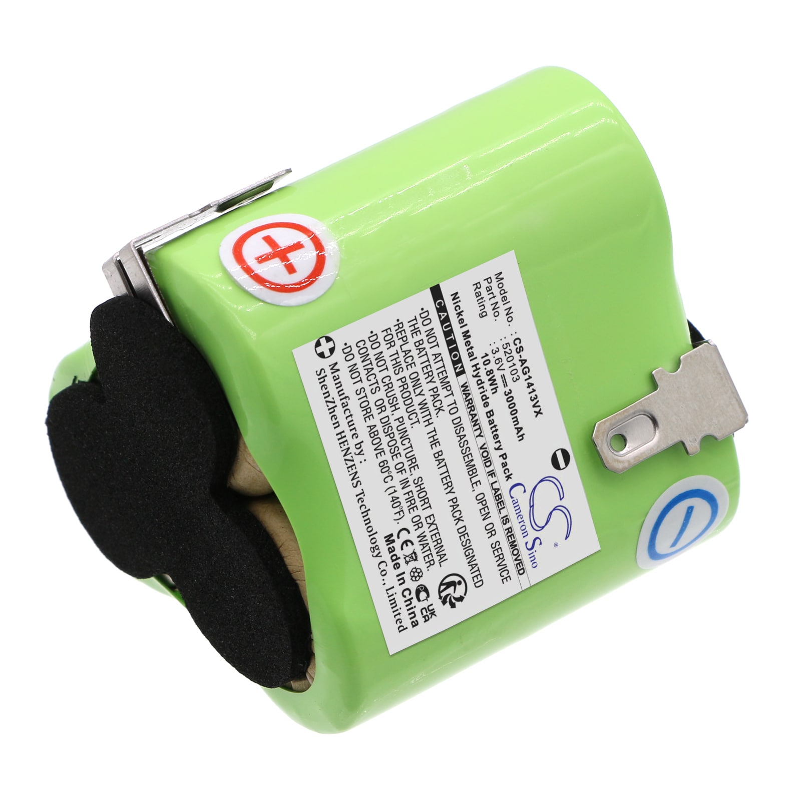 Batteri til støvsuger til AEG Liliput AG1413, Liliput, Classic 1 og andre.