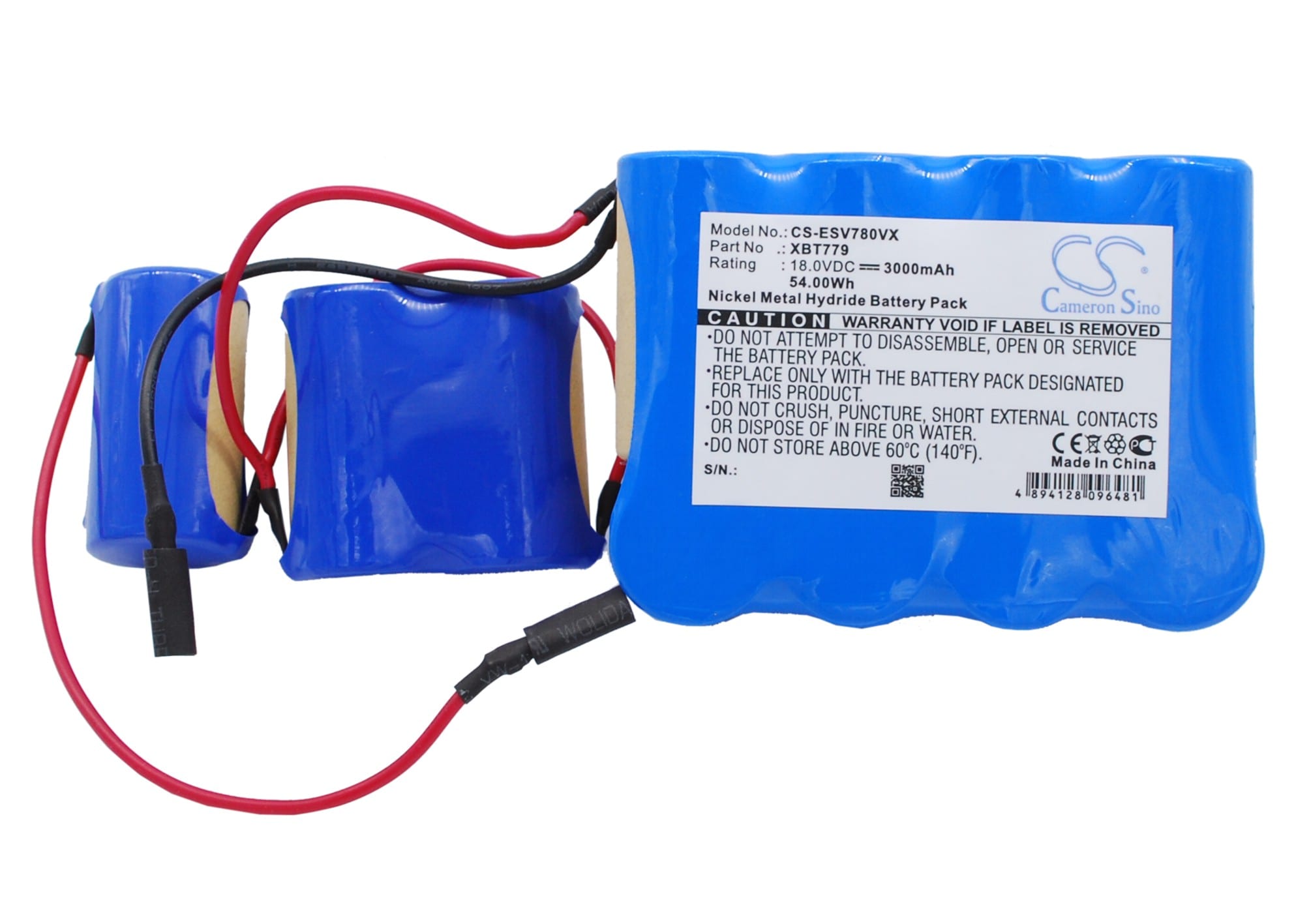 Batteri til støvsuger til Euro Pro SV780, VX33, Pet Perfect II Hand Vac osv.