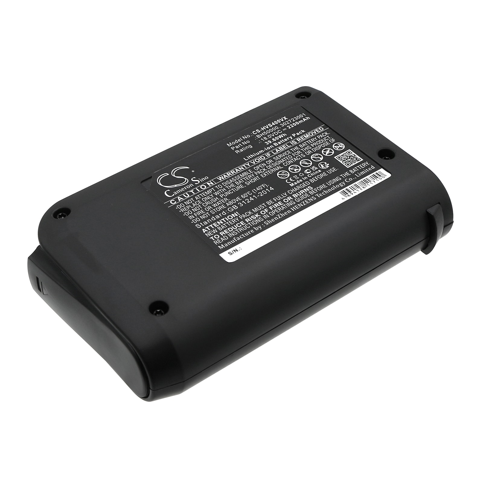 Batteri til støvsuger til Hoover BH50015 Platinum Collection LINX Cordless Handheld etc.