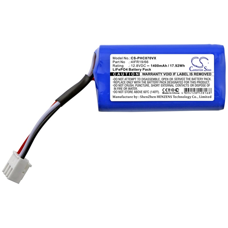 Batteri til Philips SmartPro Compact robotstøvsuger / FC8603, FC8700, FC8705, FC8710 m.fl.